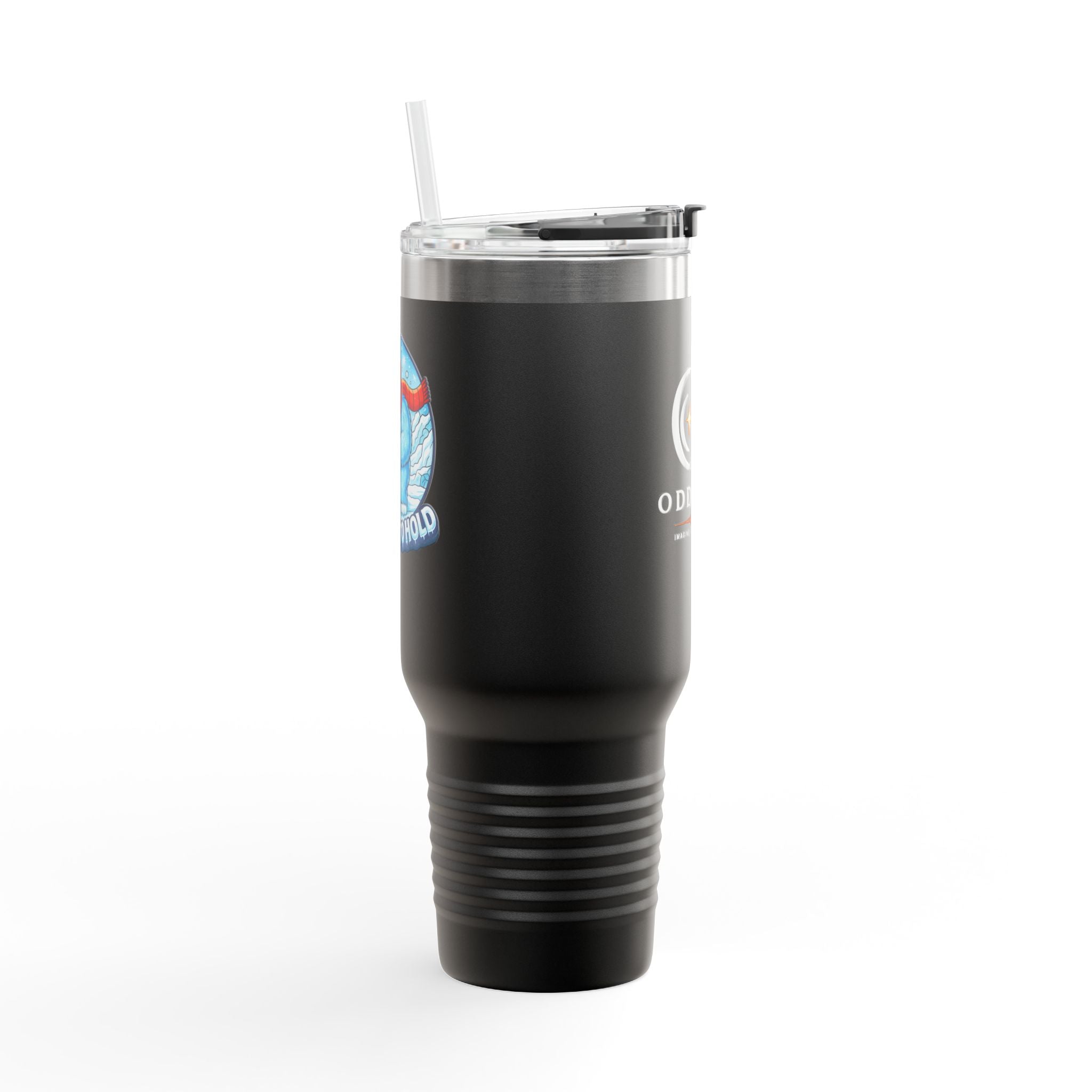 Vaso térmico de viaje de 40 oz - "Demasiado frío para sostener"