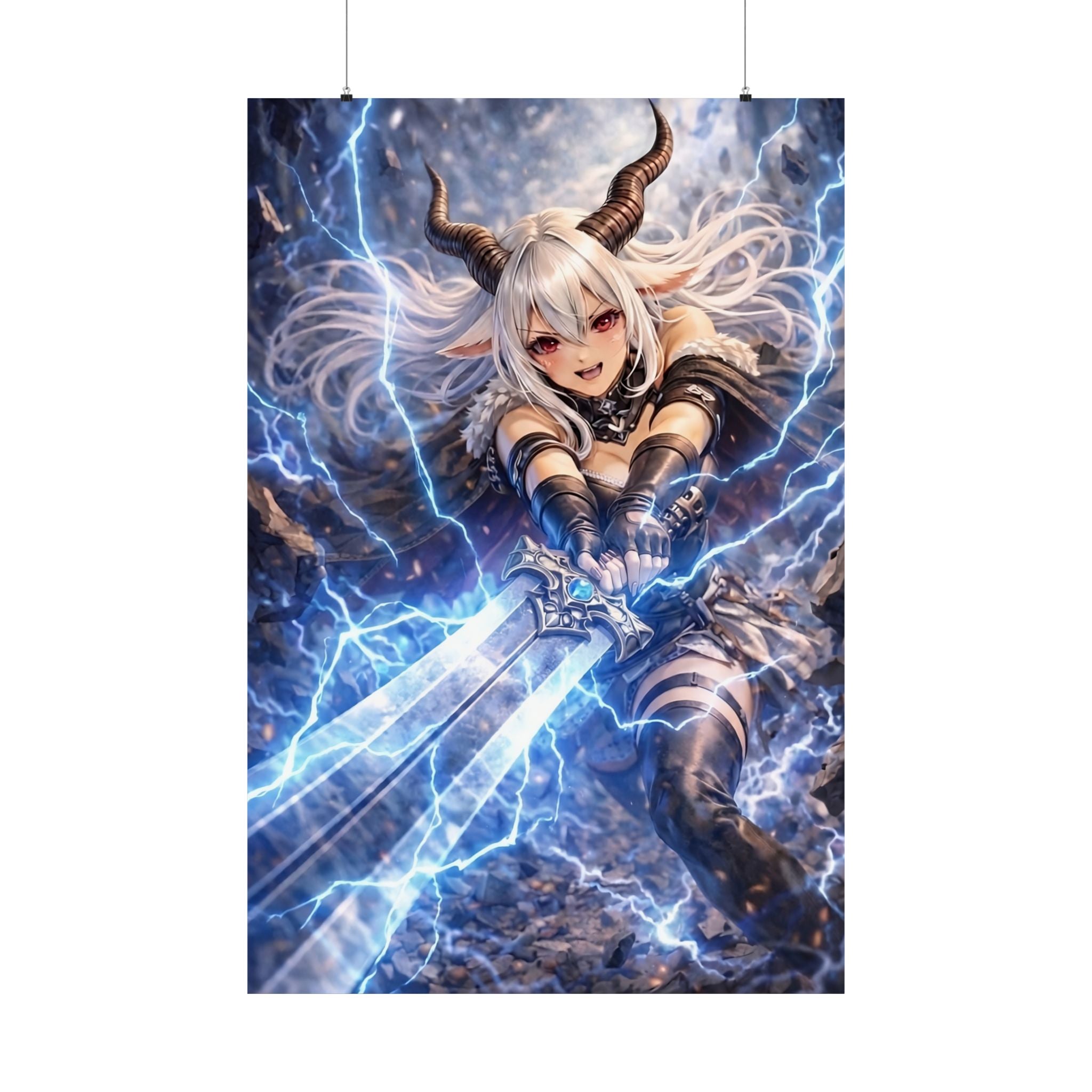 Nyxara Stormblade #1 - Matte Poster