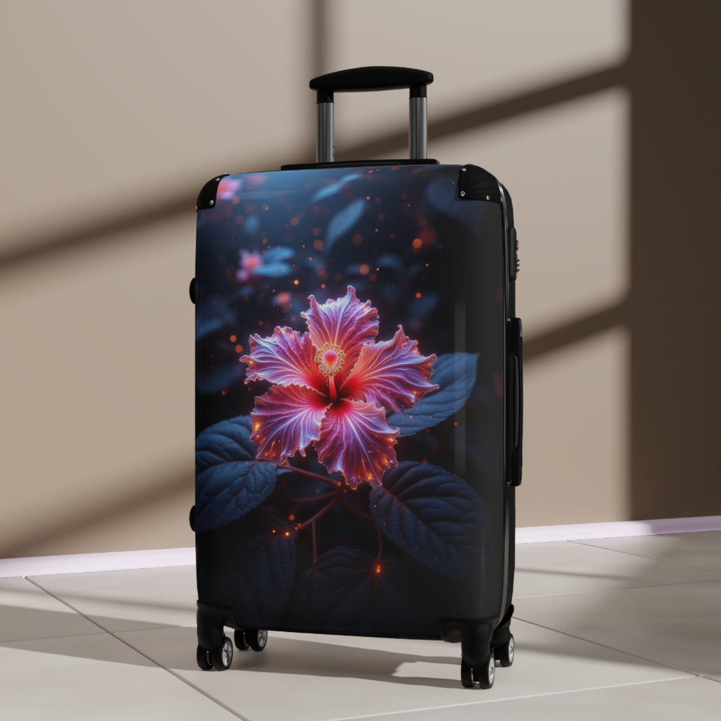 Starlight Hibiscus Luggage