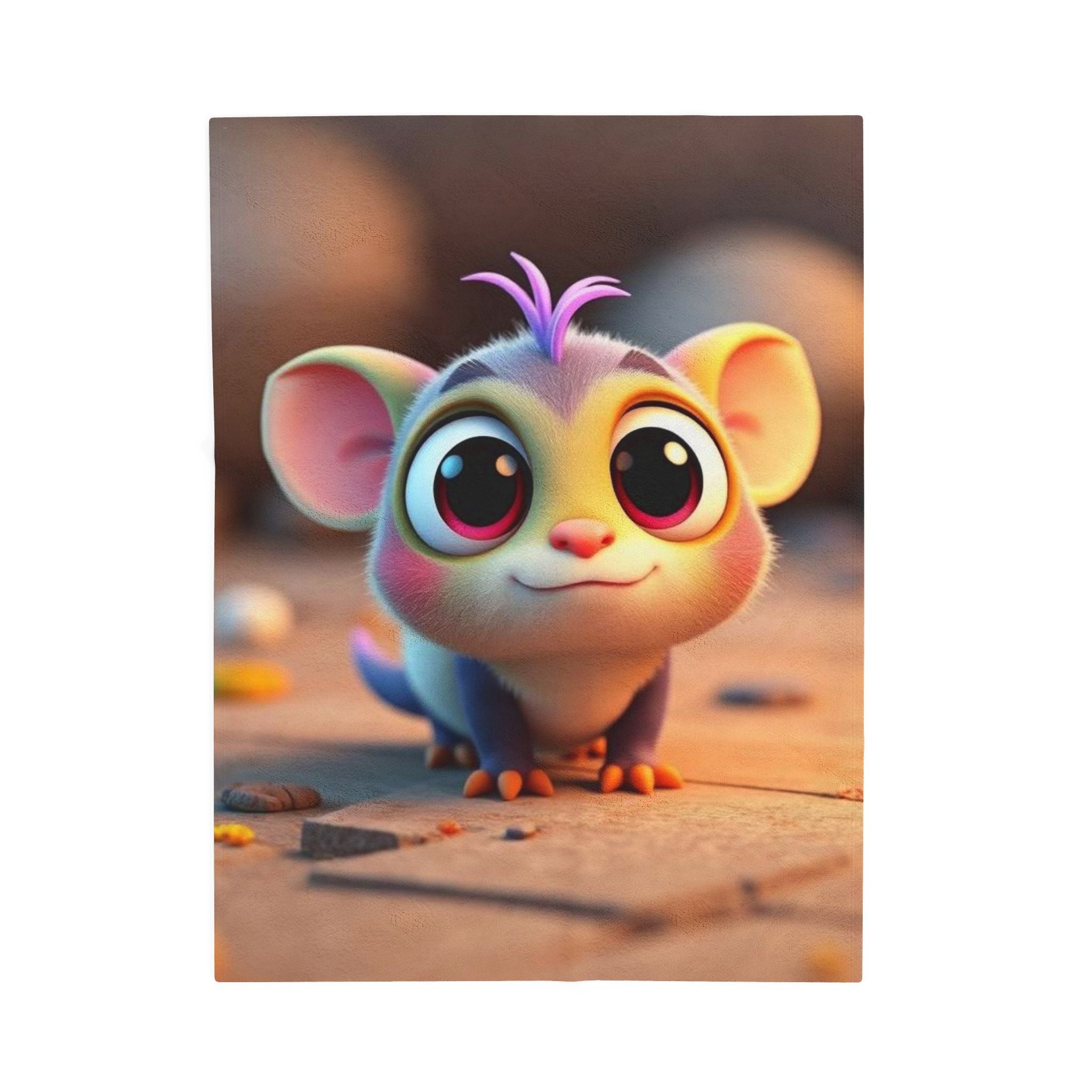 Ziggy - Plush Velveteen Blanket