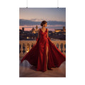 Scarlet Elegance #3 - Matte Poster