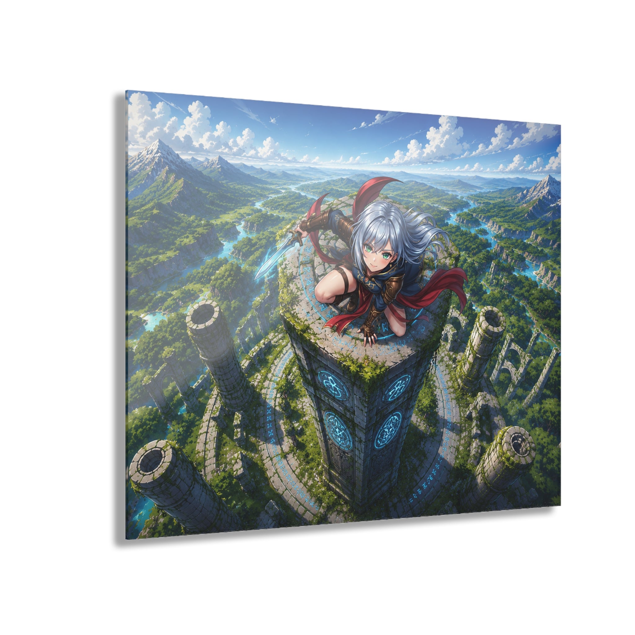 Lyra Silverglade Acrylic Print #1 – Premium Fantasy Wall Art