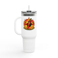 40oz Insulated Travel Mug - "Too Hot To Handle"