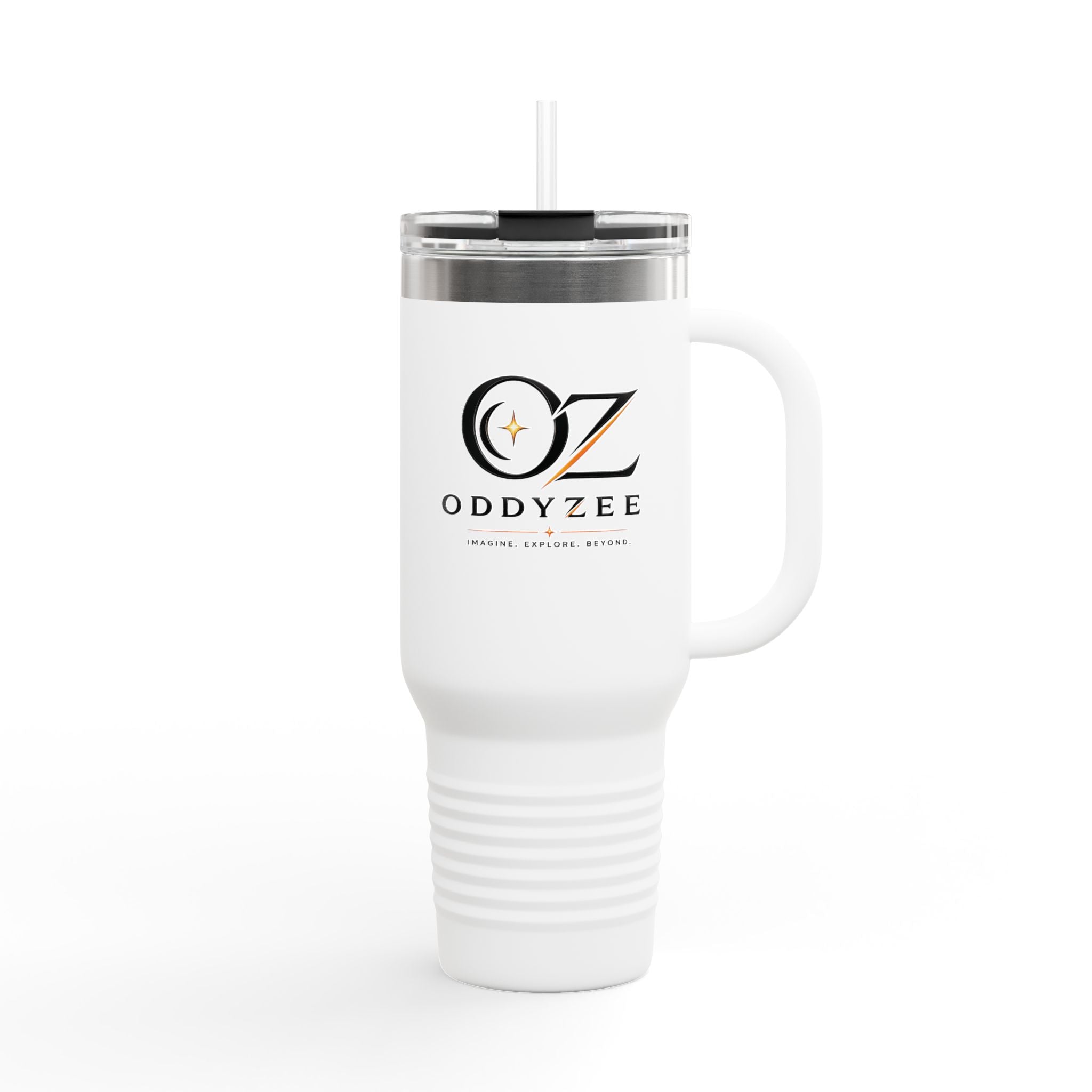 Vaso térmico de viaje de 40 oz - "Demasiado frío para sostener"