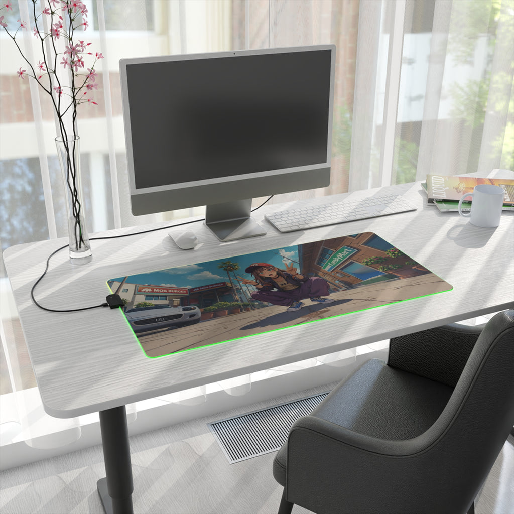 Urban Sweet Wise - LED Gaming Mouse Pad