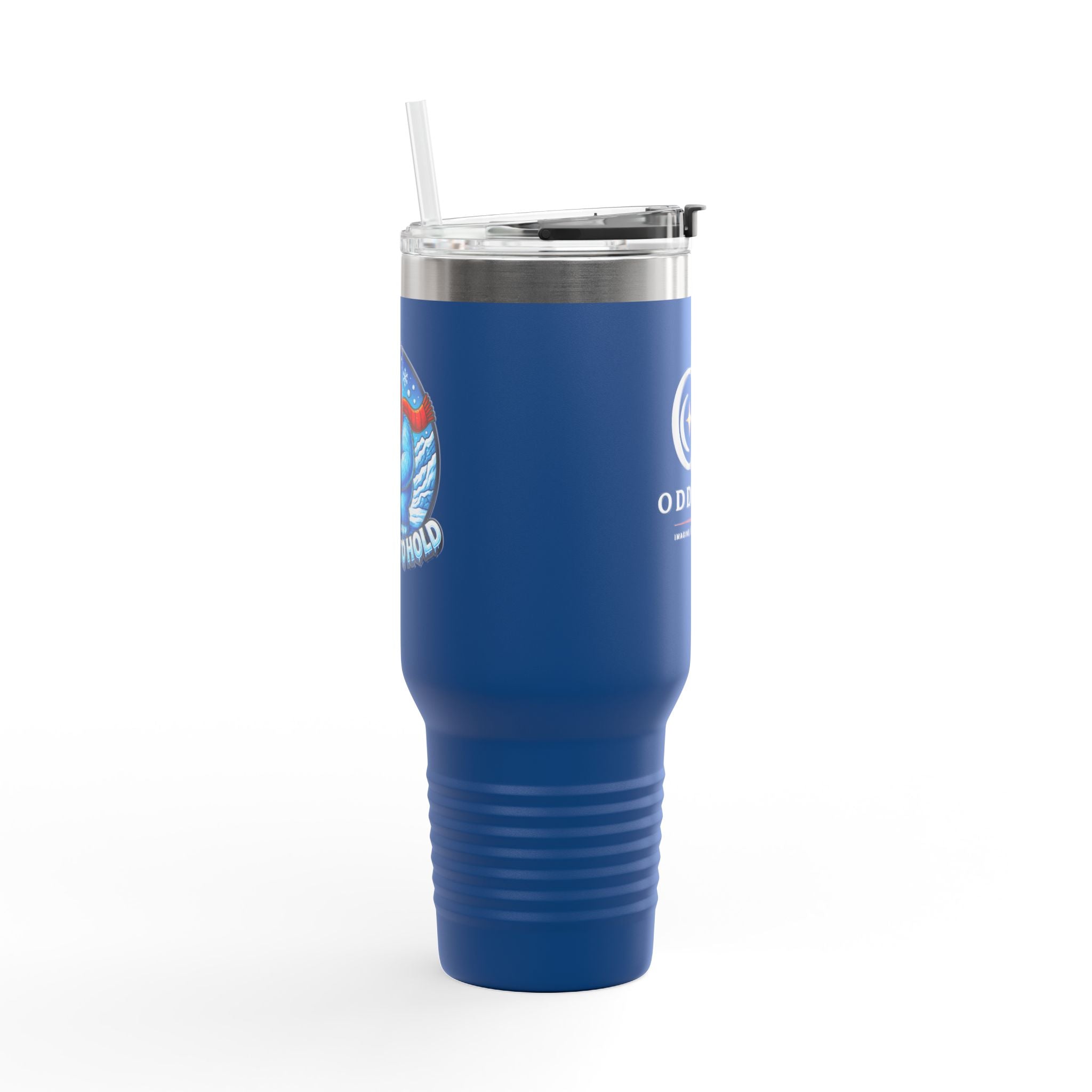 40oz Insulated Travel Mug - "Too Cold To Hold"