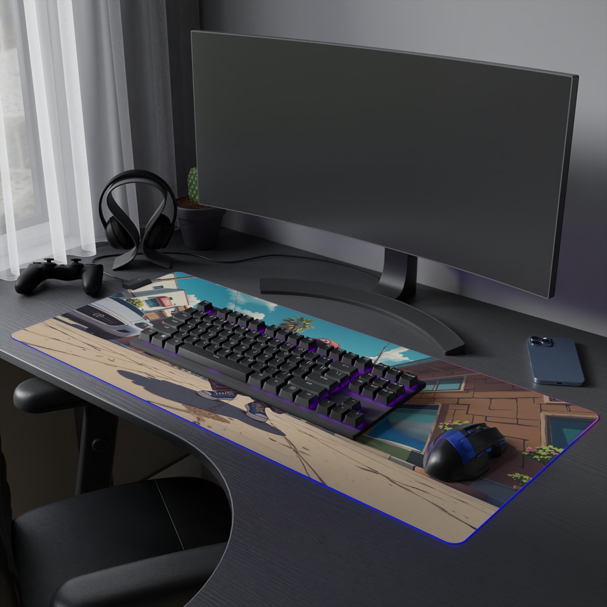 Urban Sweet-Wise - LED Gaming Mouse Pad