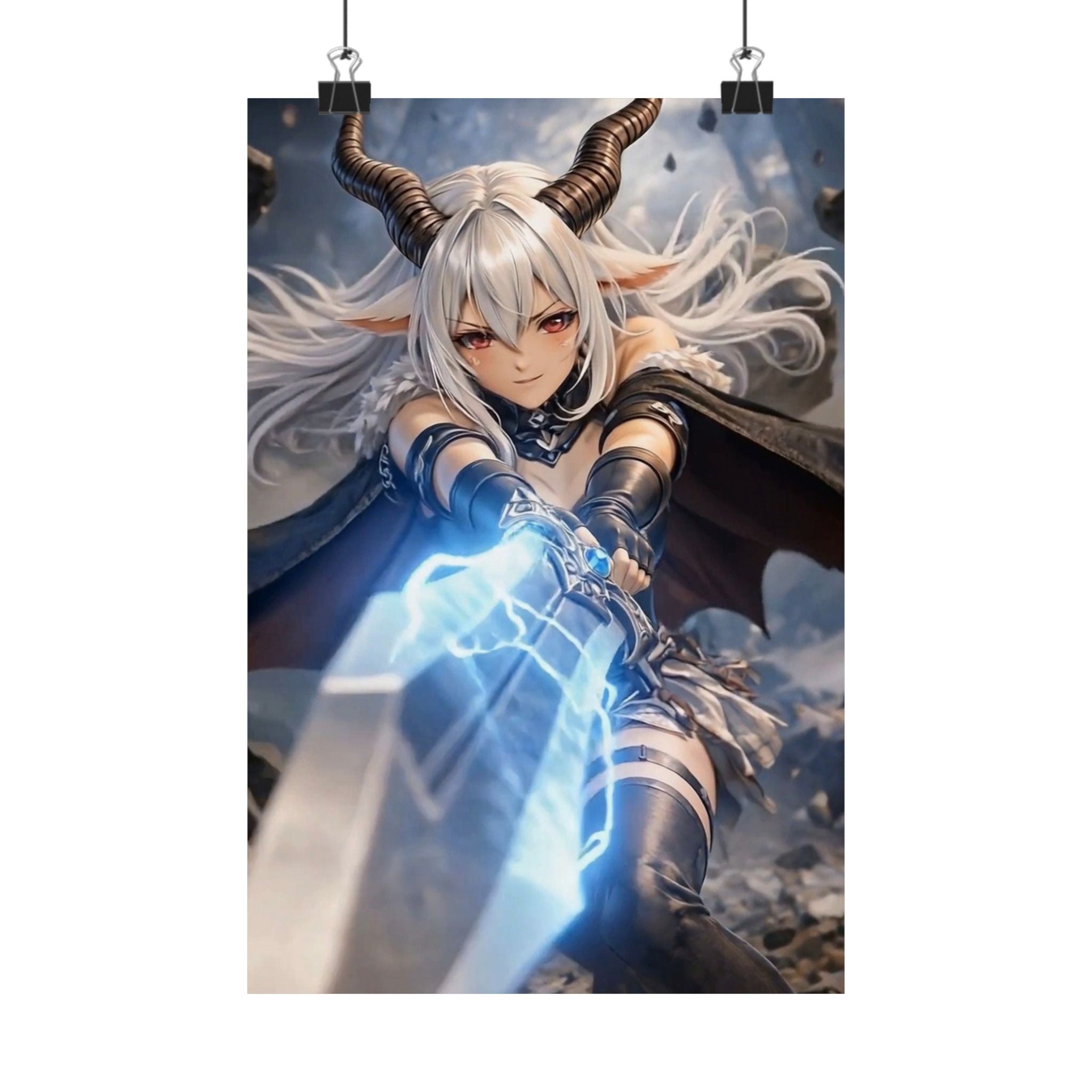 Nyxara Stormblade #2- Matte Poster
