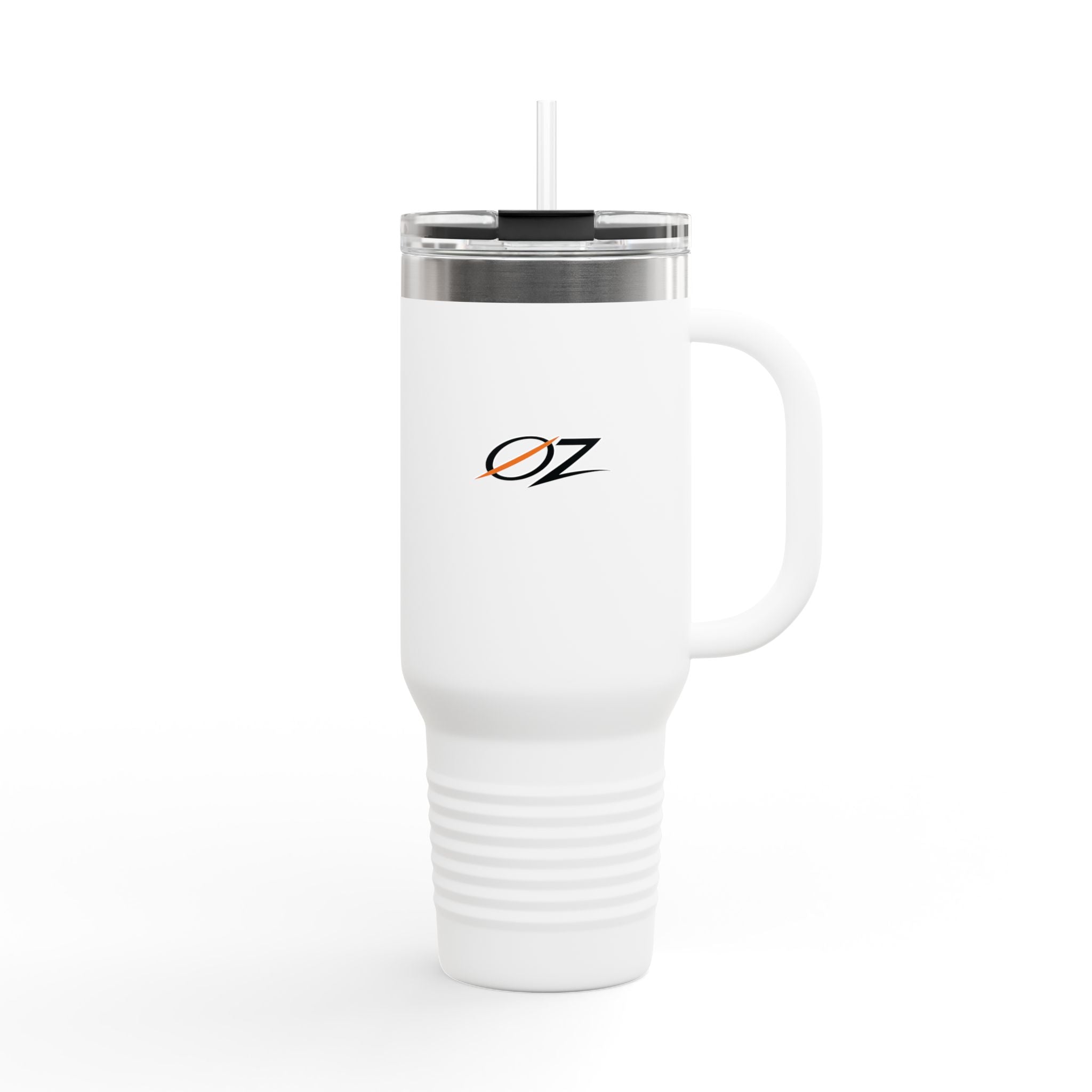 40oz Insulated Travel Mug - "Too Hot To Handle"