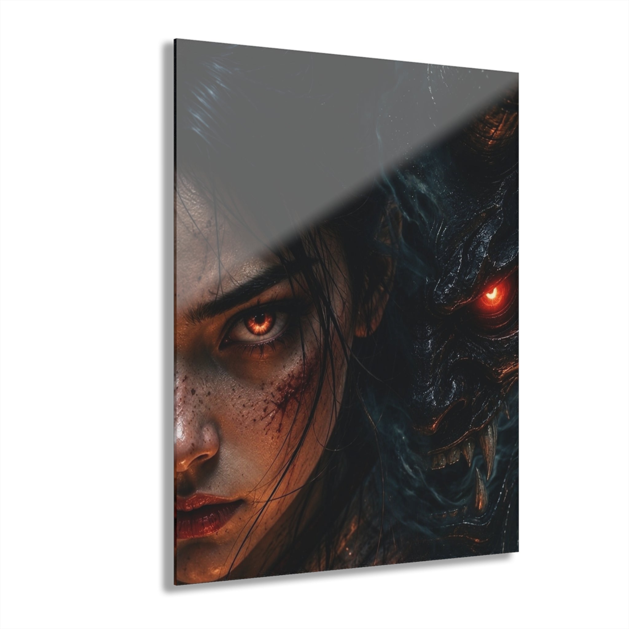 Ketsueki & Akuma #1 - Acrylic Print