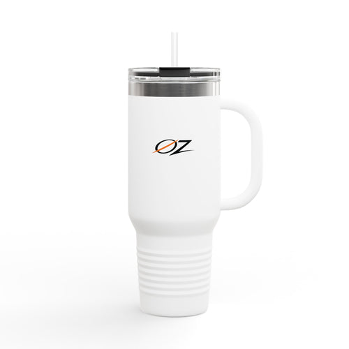 40oz Insulated Travel Mug - "Too Cold To Hold"