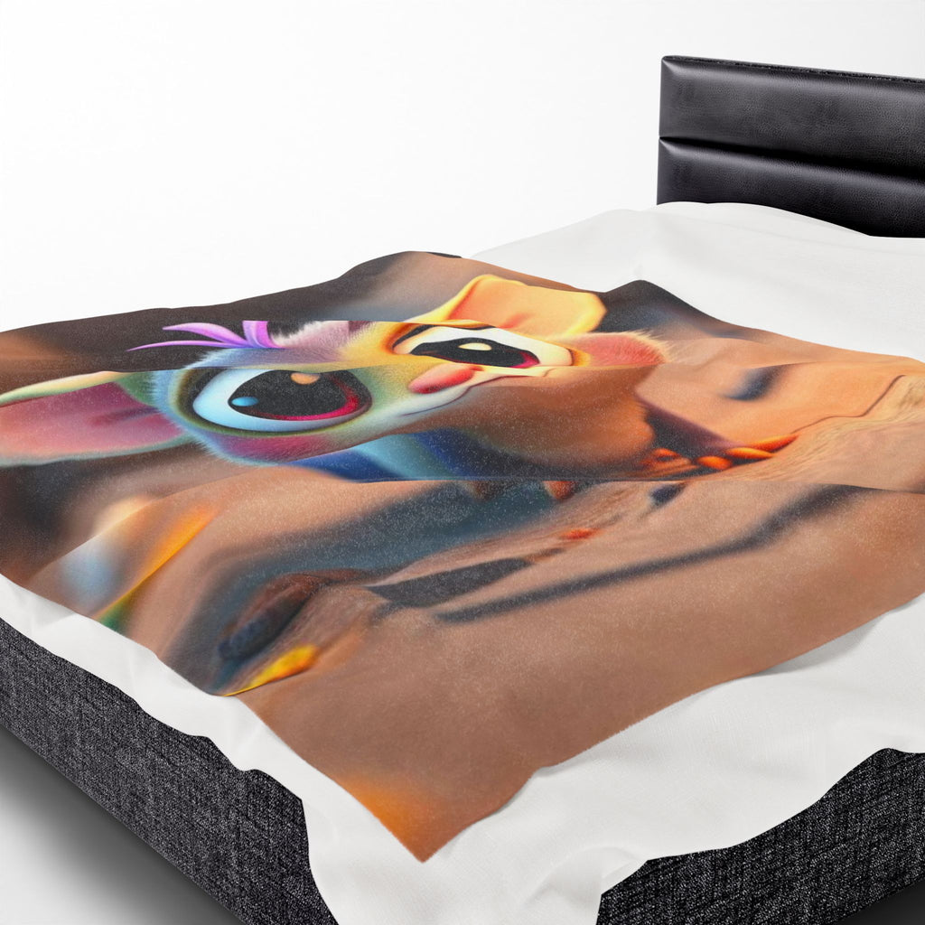 Ziggy - Plush Velveteen Blanket