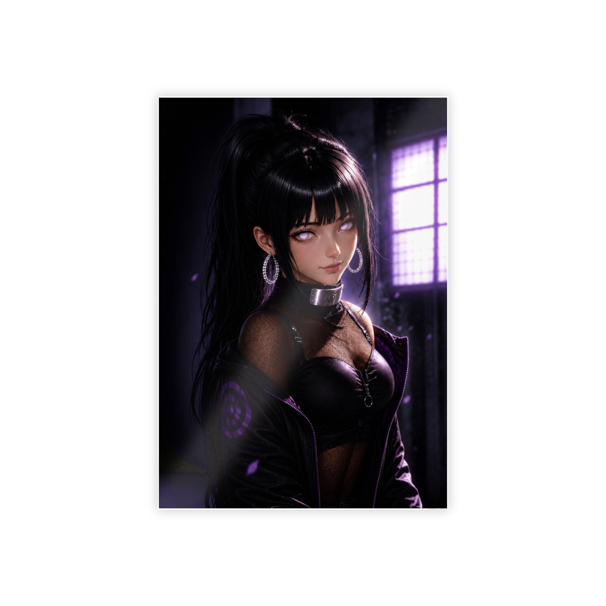 Hinata Hyuga Glossy Anime Poster #1 – Premium Anime Wall Art