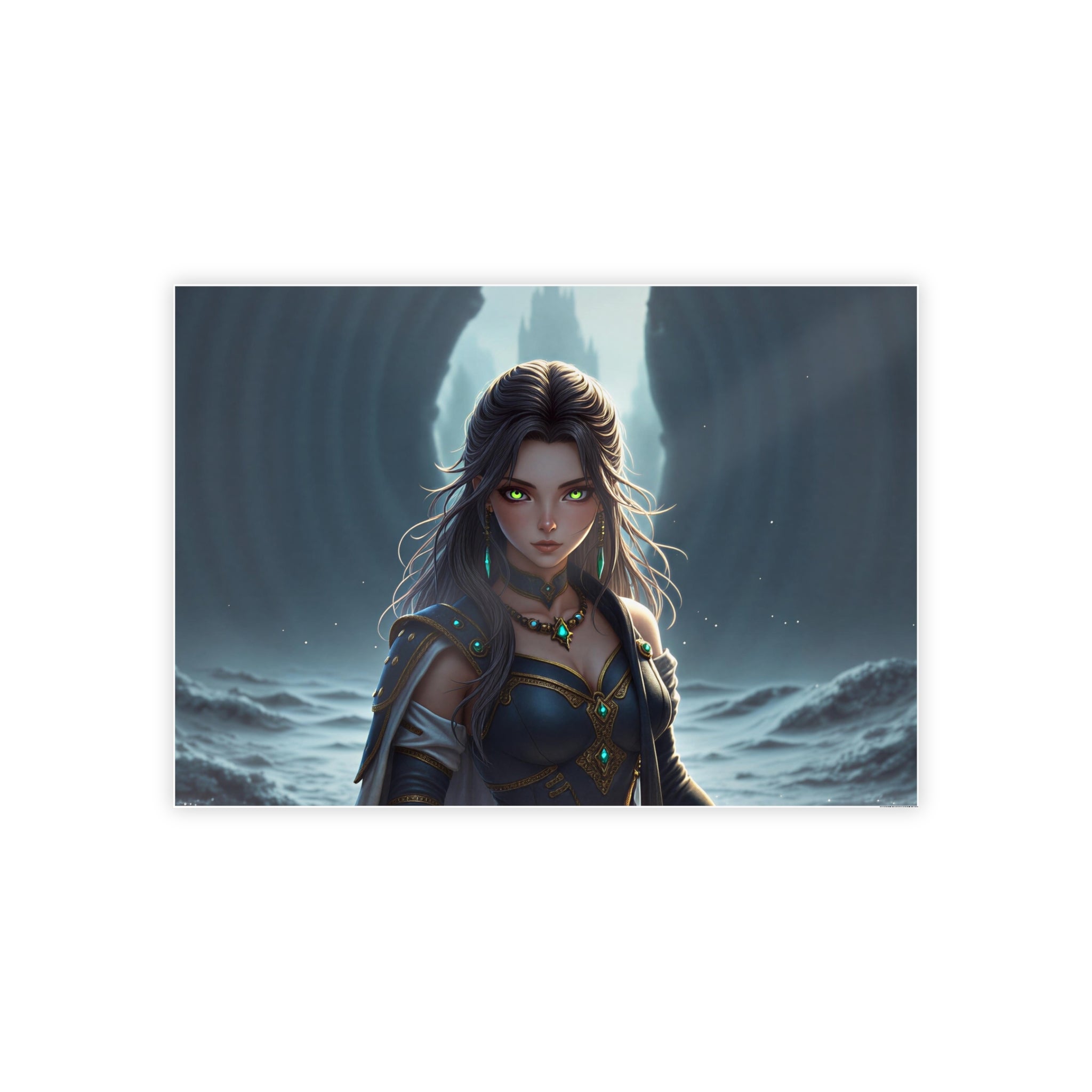 Sorceress Aeliana - Gloss Poster
