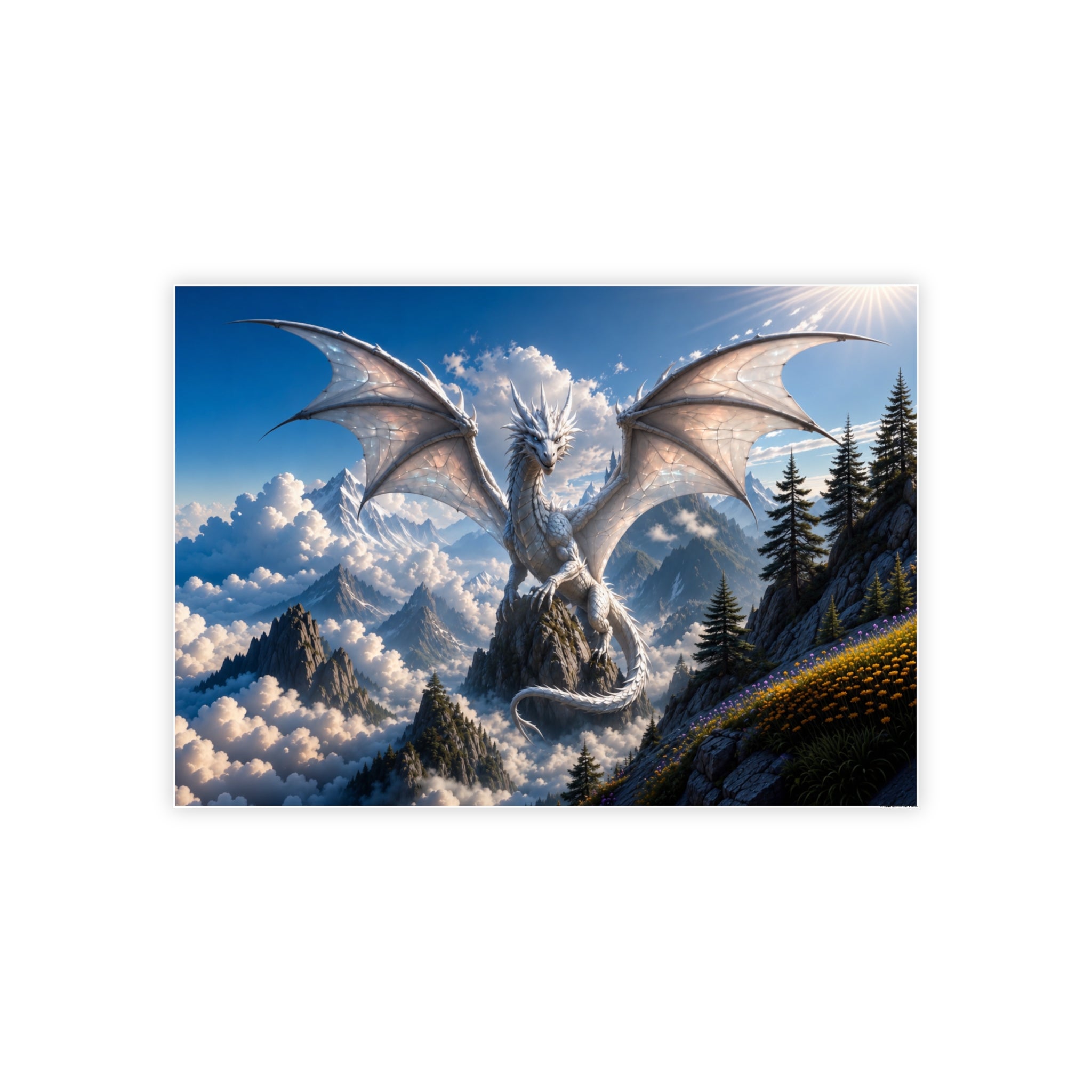 Dragon Mountain - Gloss Poster