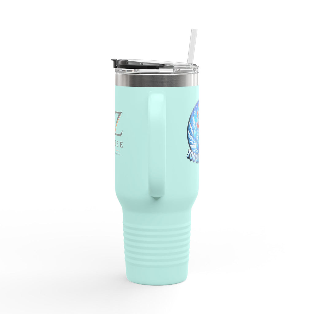 40oz Insulated Travel Mug - "Too Cold To Hold"