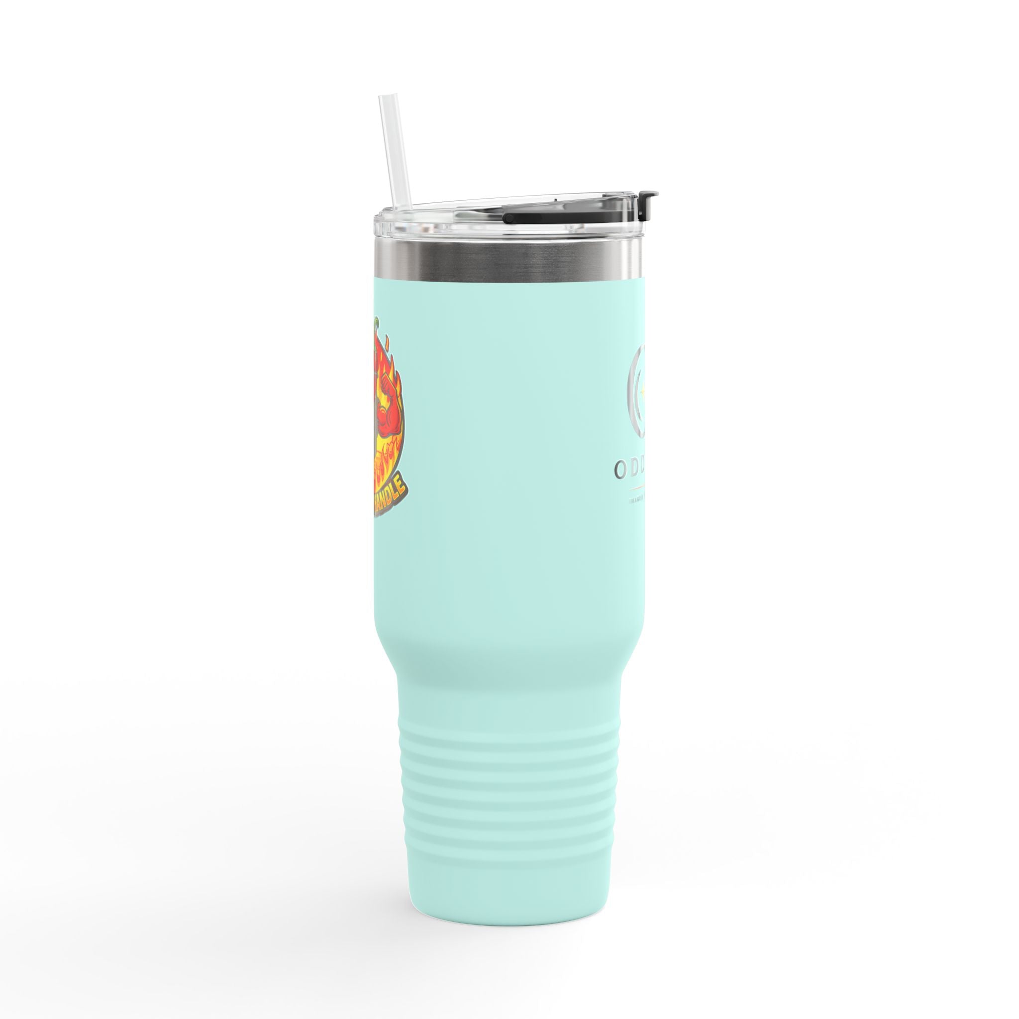 Vaso térmico de 40 oz - "Demasiado caliente para tocar"