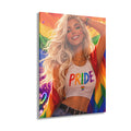 PRIDE Girl Acrylic Print #1 – Vibrant Rainbow Wall Art