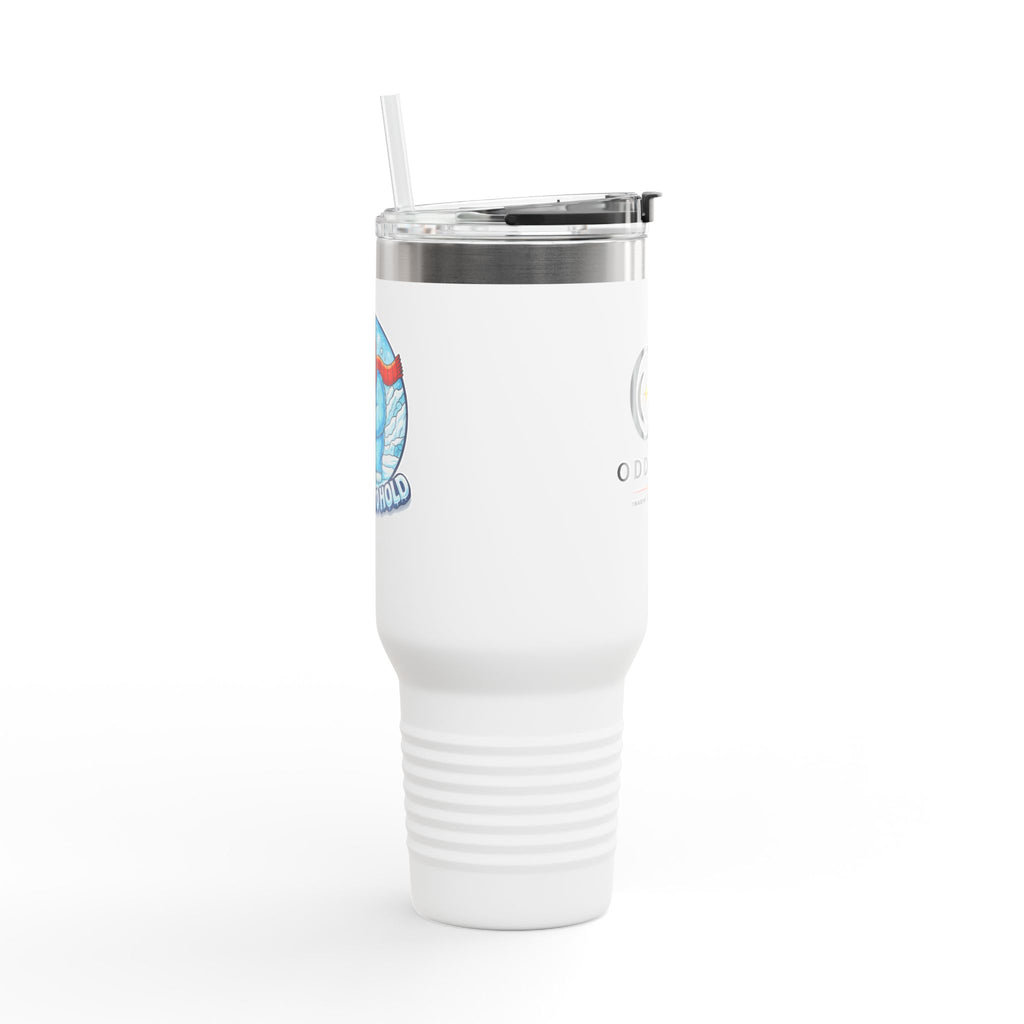 Vaso térmico de viaje de 40 oz - "Demasiado frío para sostener"