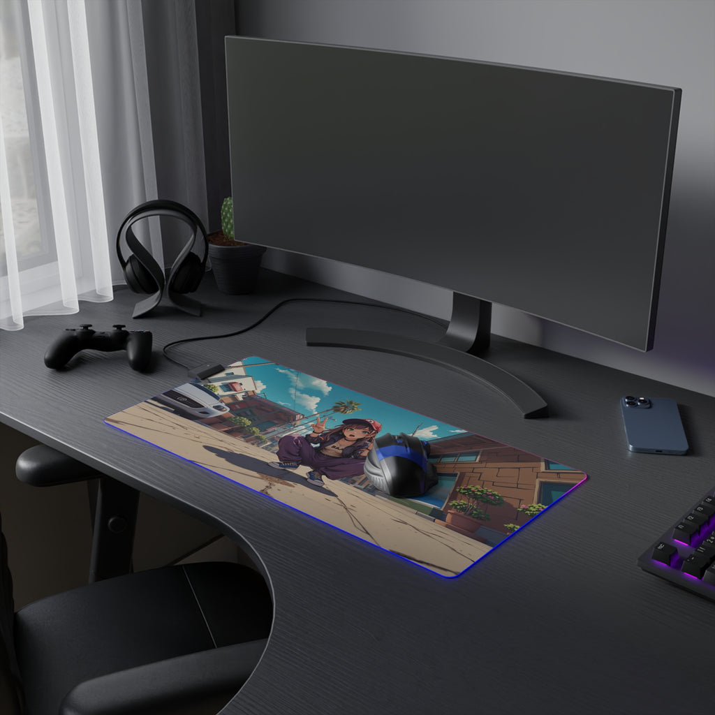 Urban Sweet-Wise - LED Gaming Mouse Pad