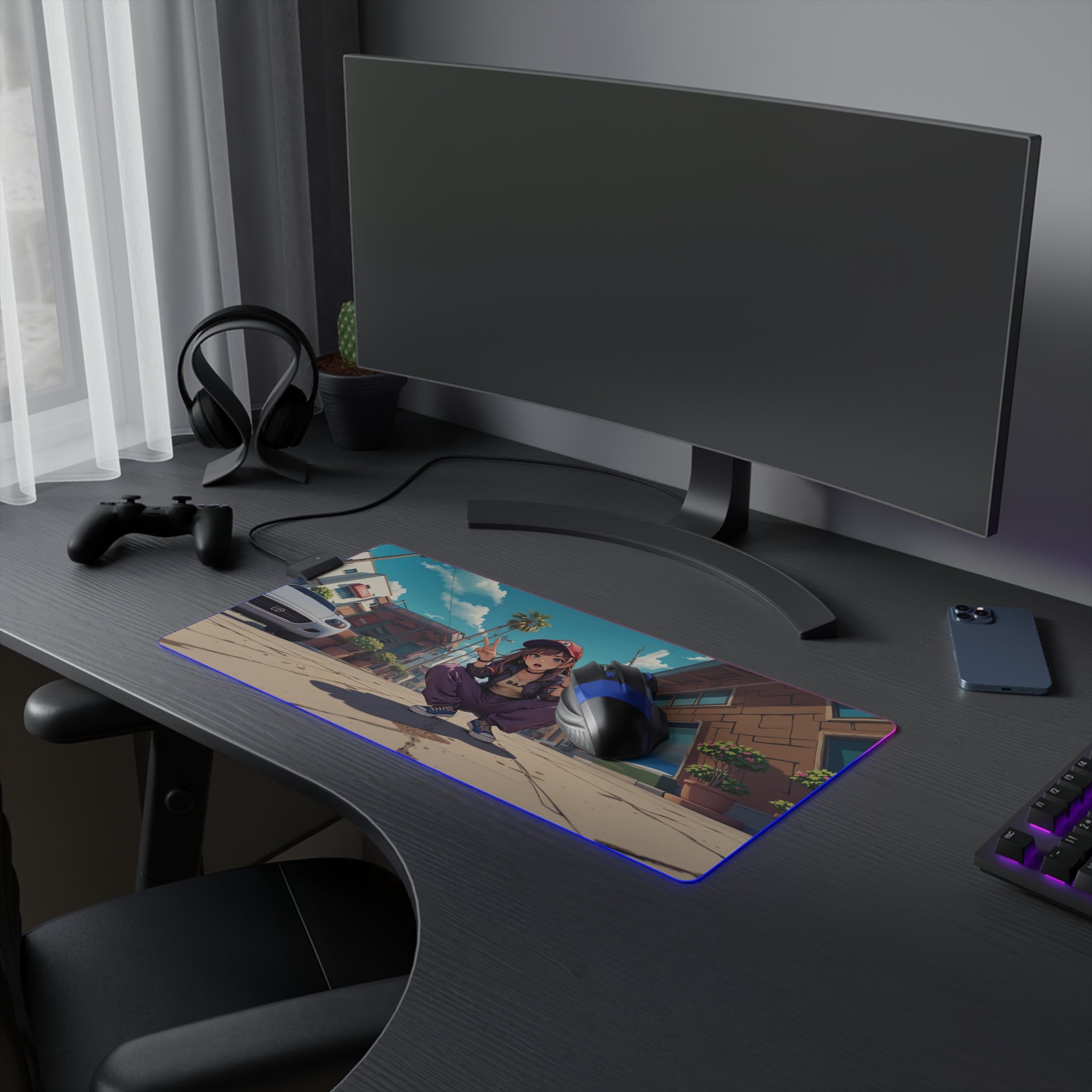 Urban Sweet-Wise - LED Gaming Mouse Pad