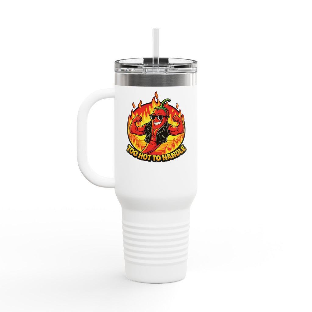 Vaso térmico de 40 oz - "Demasiado caliente para tocar"