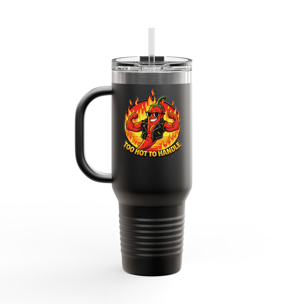 Vaso térmico de 40 oz - "Demasiado caliente para tocar"