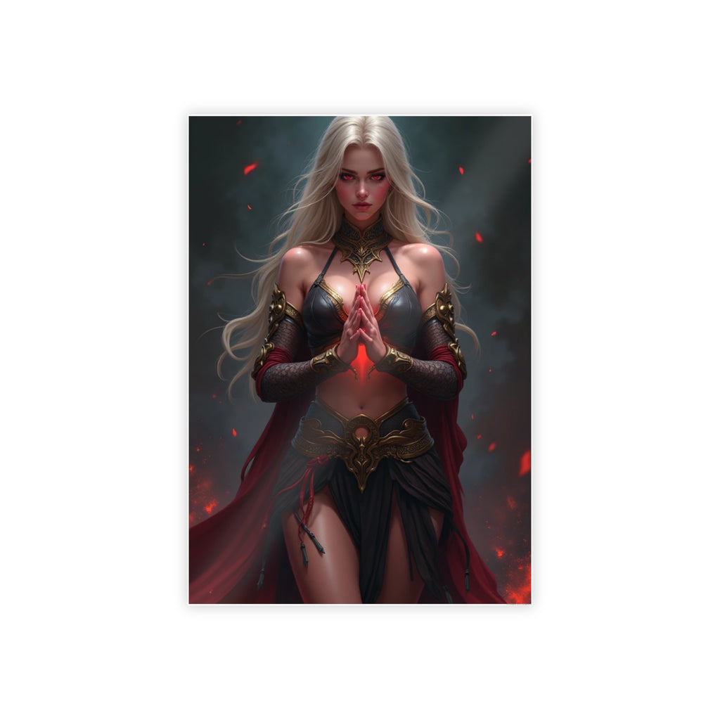 Dark Sorceress - Glossy Poster