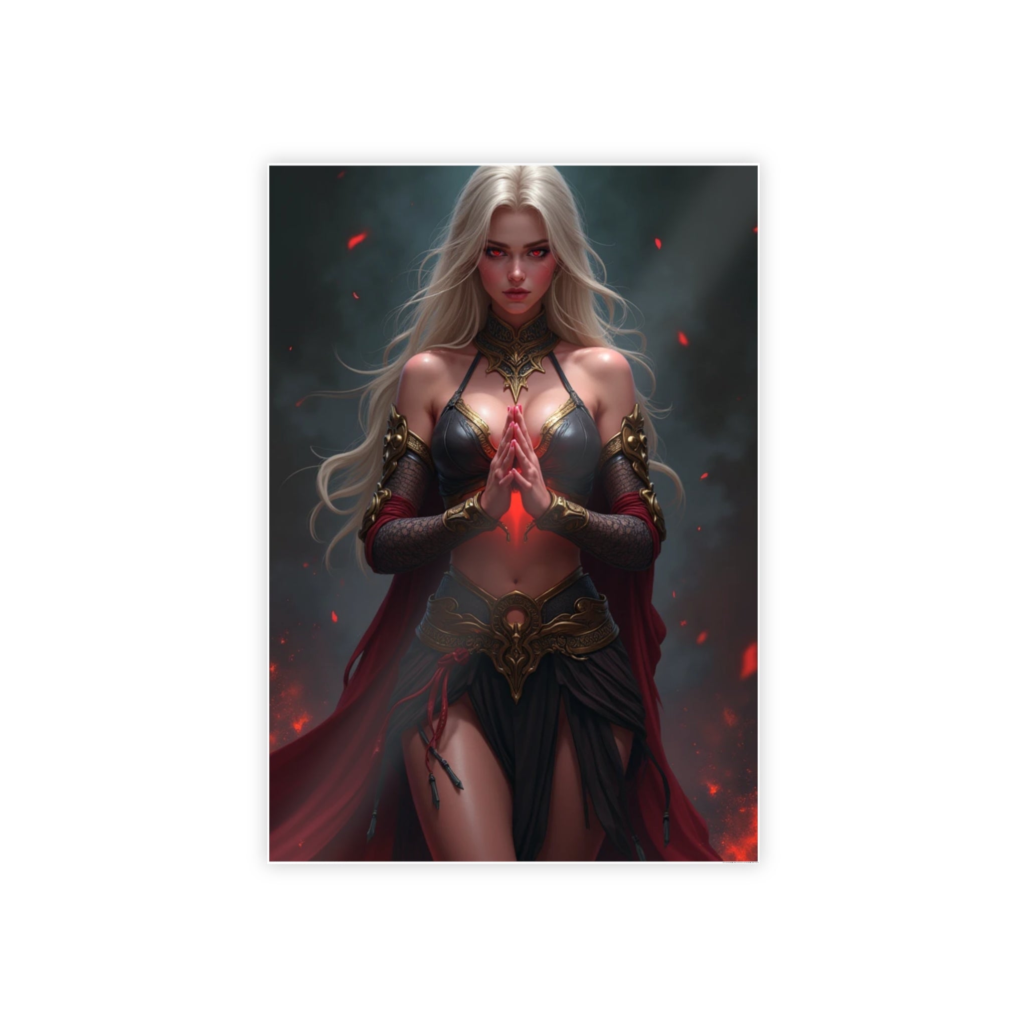 Dark Sorceress - Glossy Poster