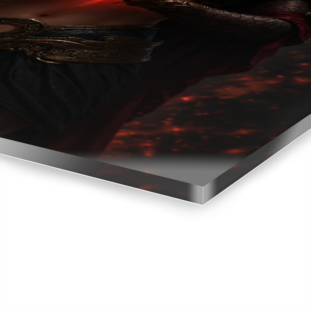 Dark Sorceress Acrylic Print #1 – Premium Fantasy Wall Art