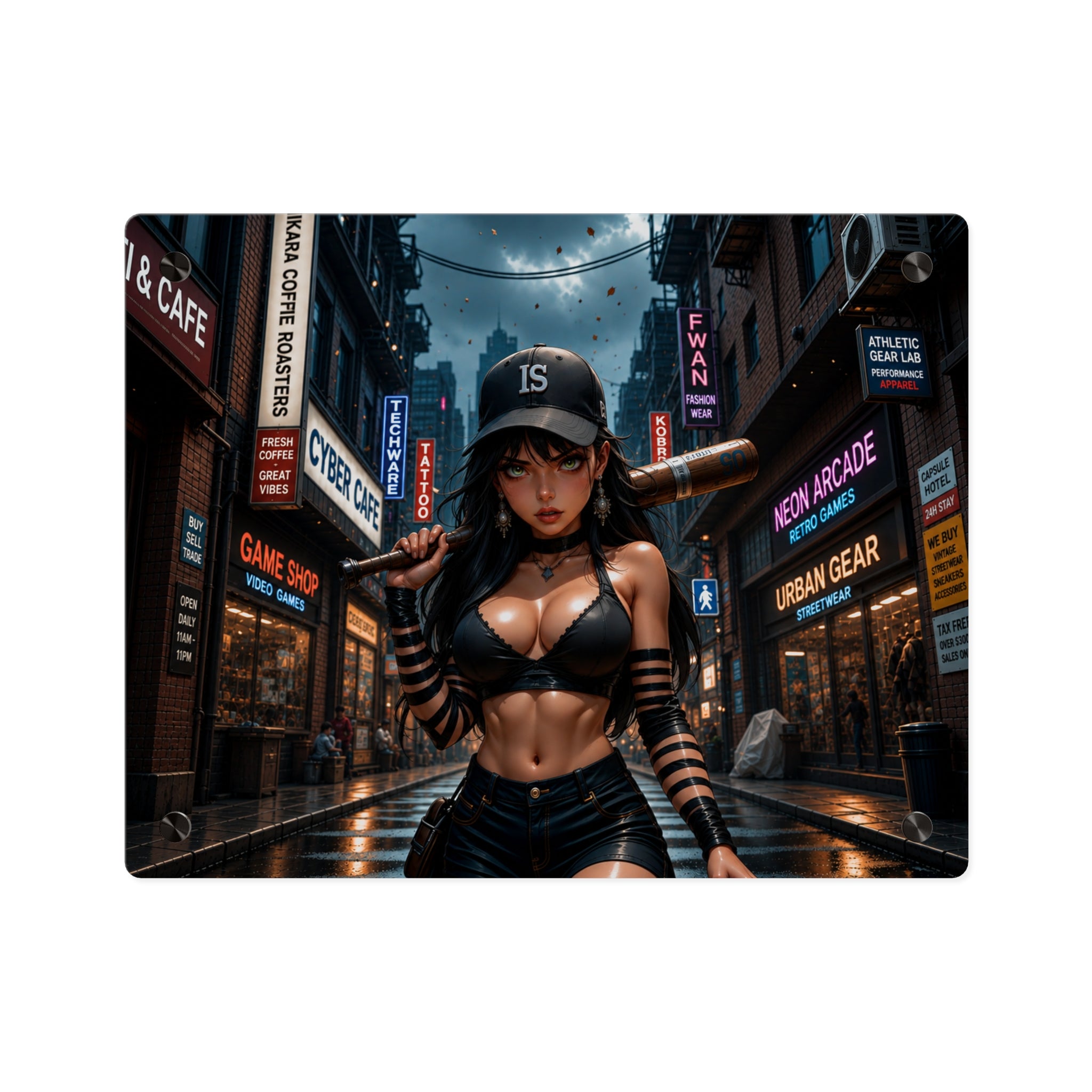 Ruby Riot - Acrylic Panel