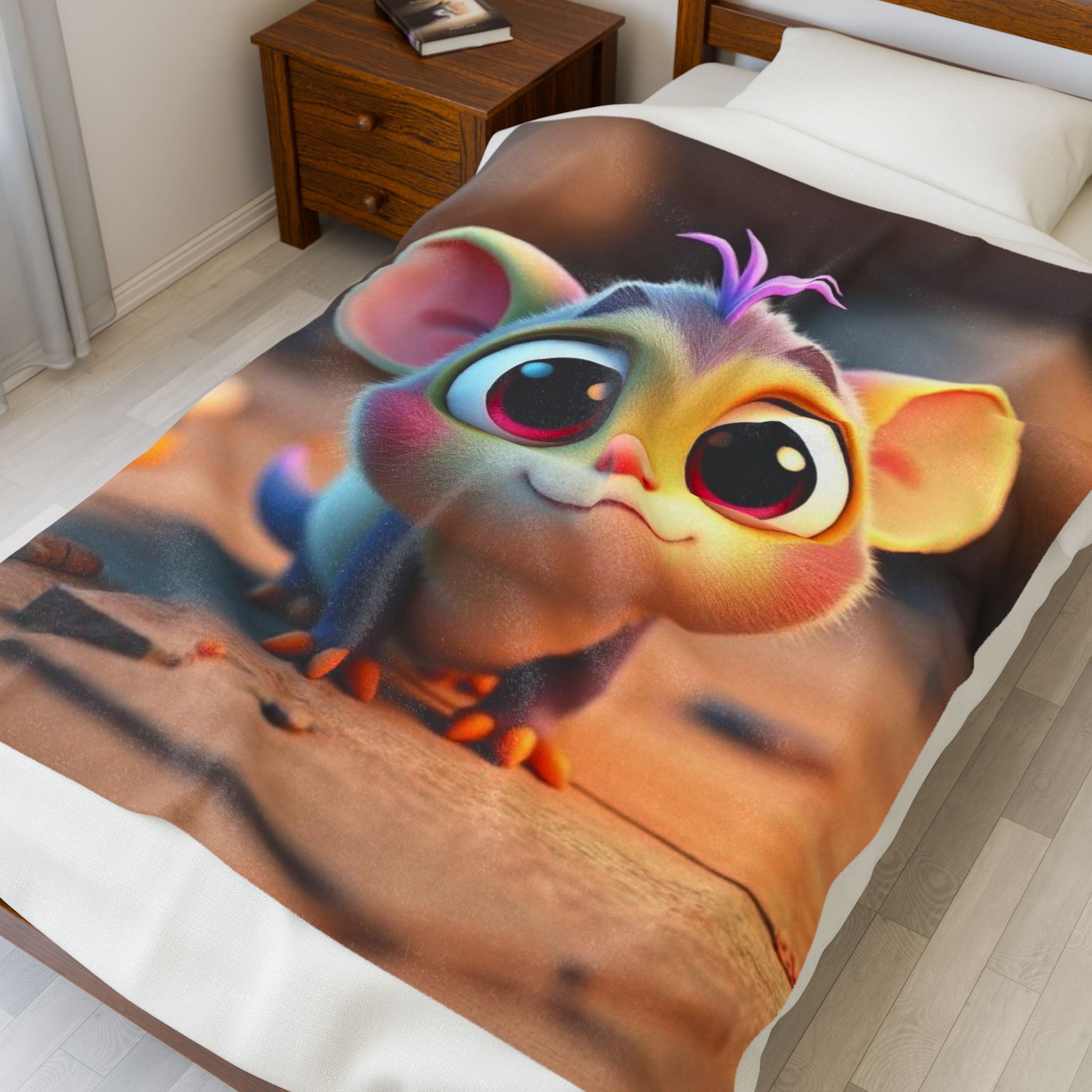 Ziggy - Plush Velveteen Blanket