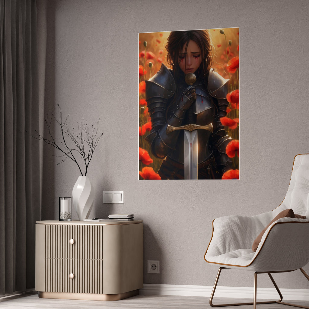 Field of Remembrance - Glossy Poster