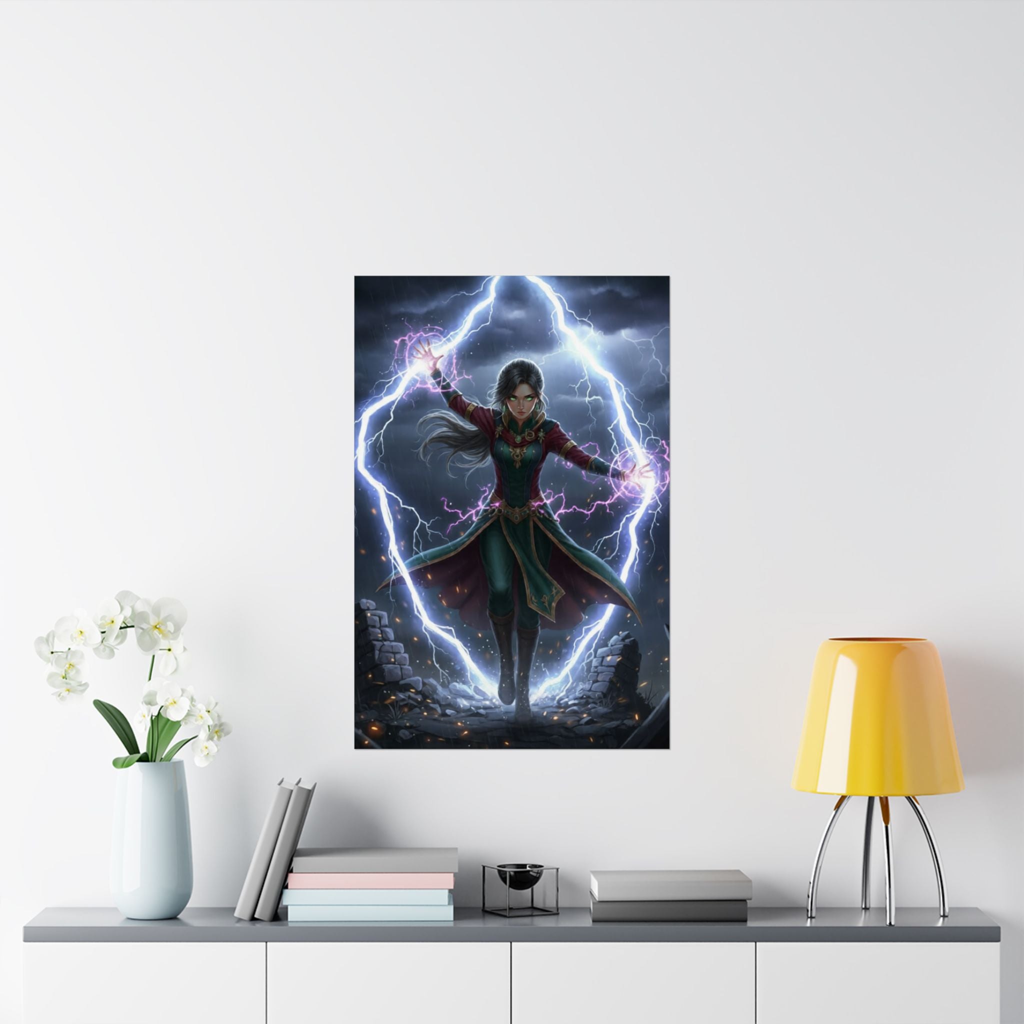Arcane Sorceress - Matte Poster