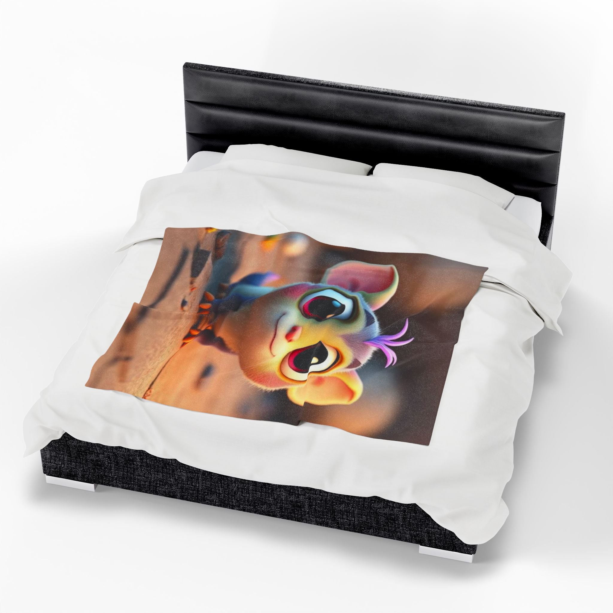 Ziggy - Plush Velveteen Blanket