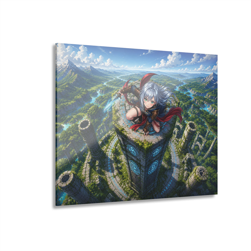 Lyra Silverglade Acrylic Print #1 – Premium Fantasy Wall Art