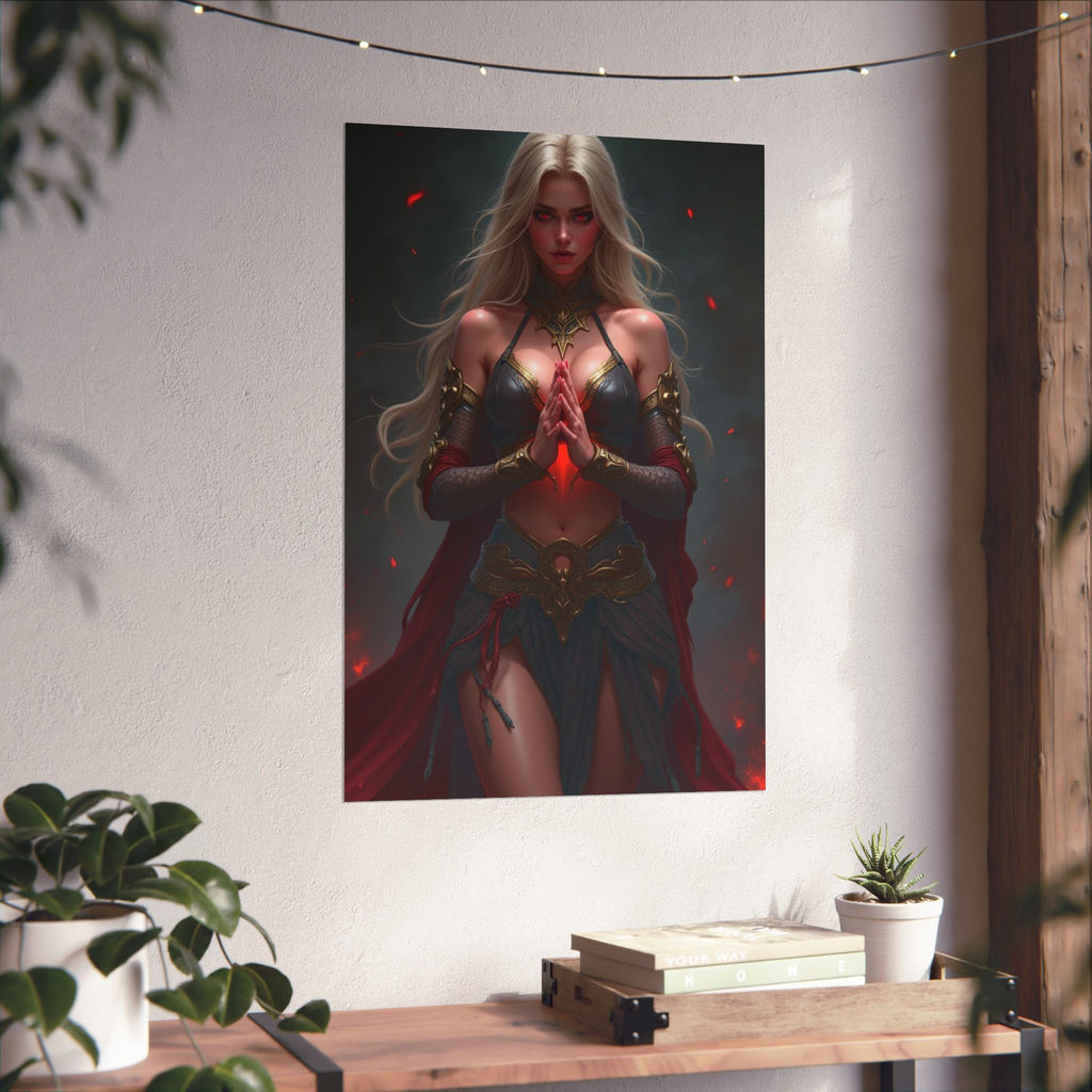 Dark Sorceress - Matte Poster