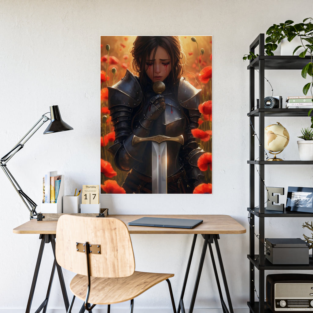 Field of Remembrance - Glossy Poster