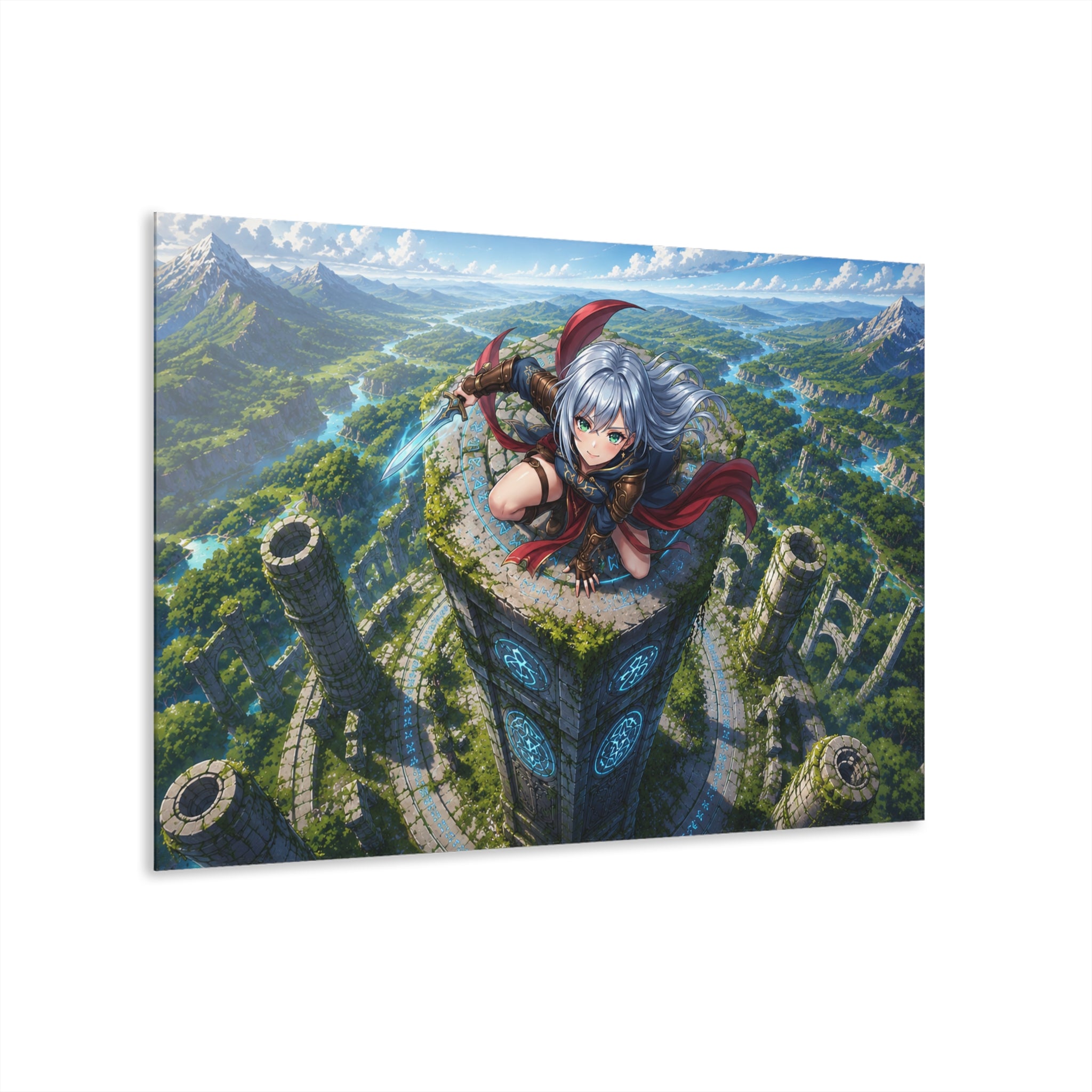 Lyra Silverglade Acrylic Print #1 – Premium Fantasy Wall Art