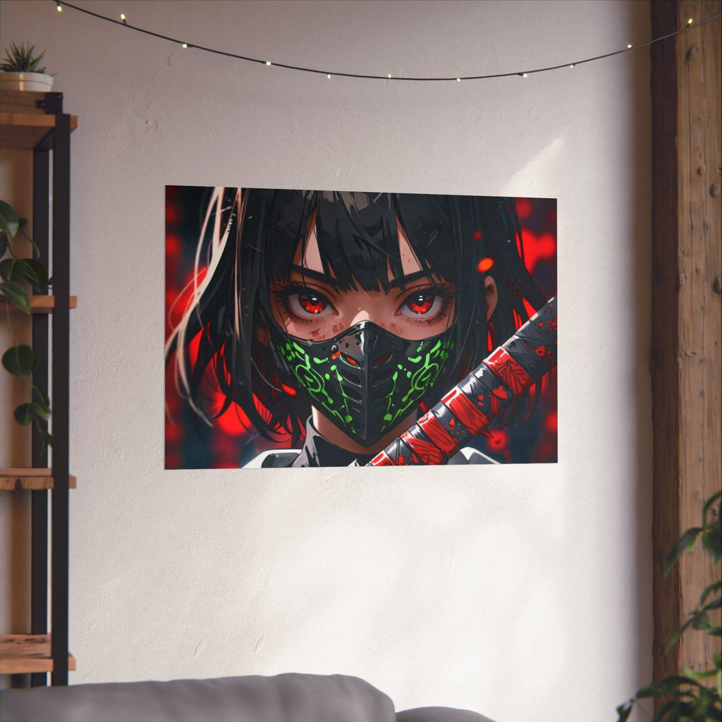 Crimson Fury - Matte Poster