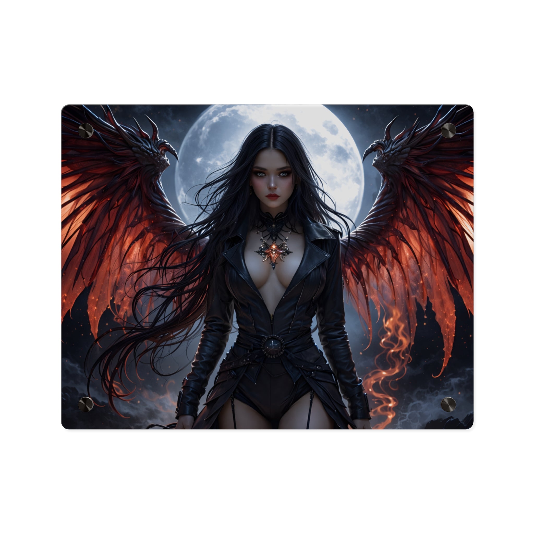 Dark Angel Seraph #1 - Acrylic Panel
