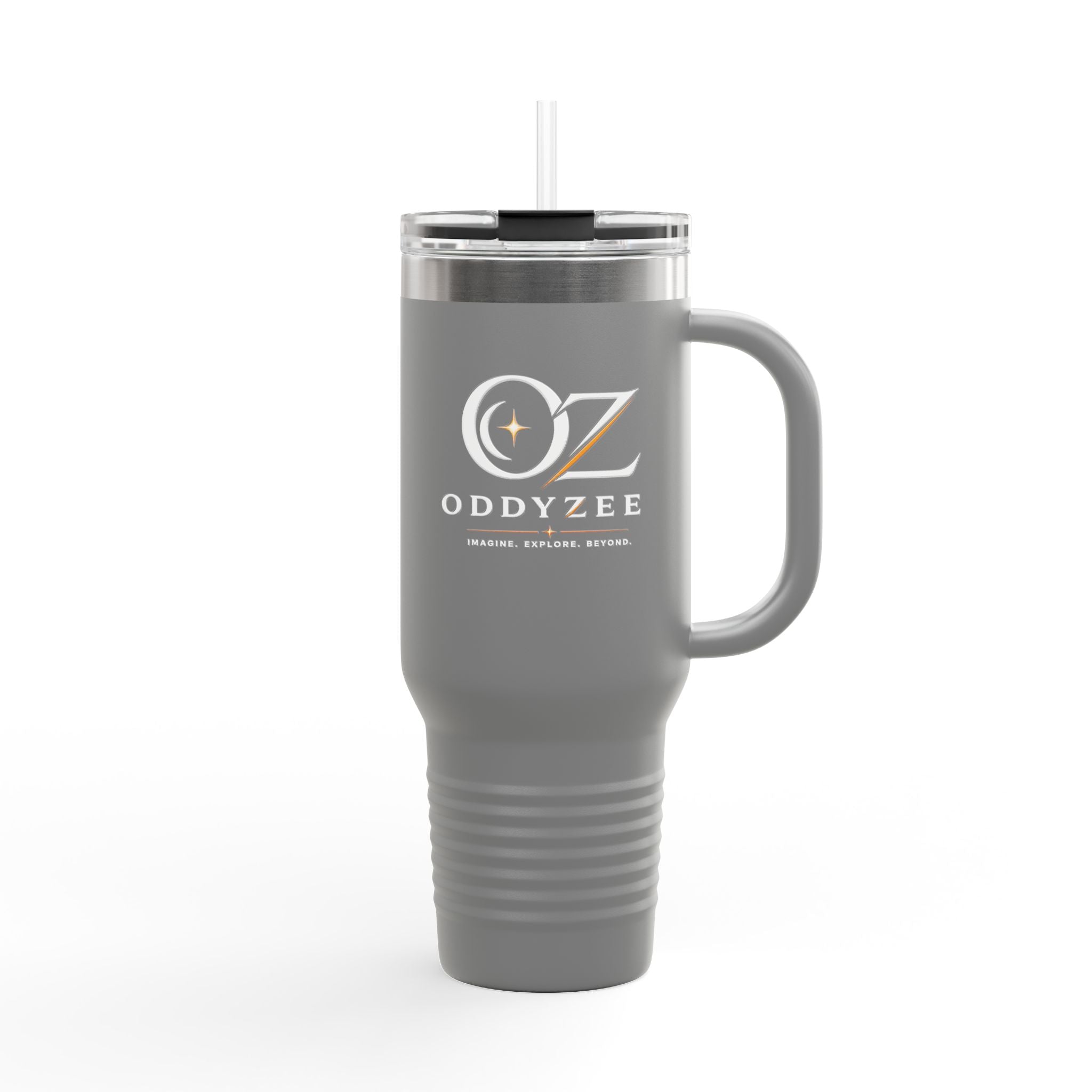 Vaso térmico de viaje de 40 oz - "Demasiado frío para sostener"