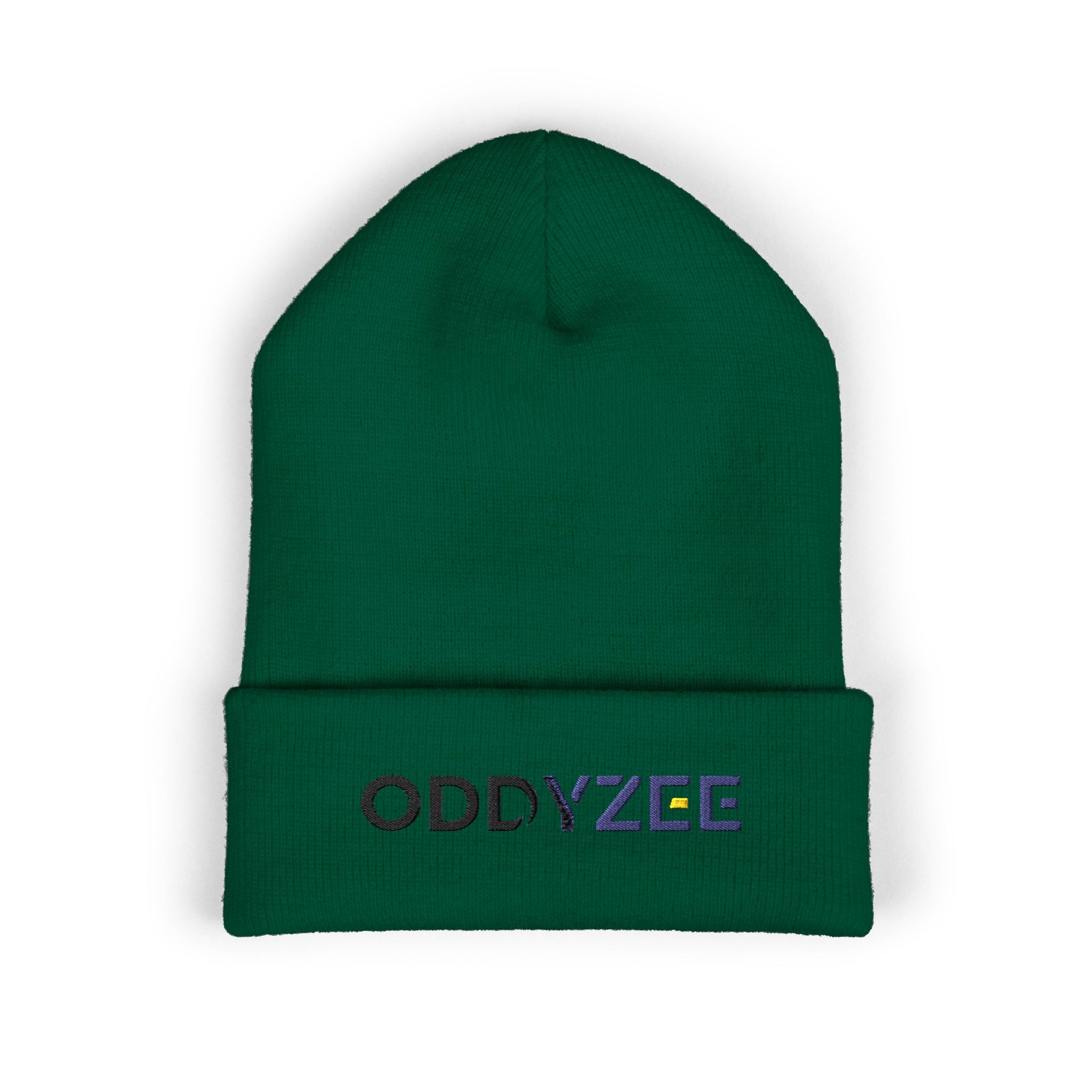 Oddyzee - Embroidered Cuffed Beanie