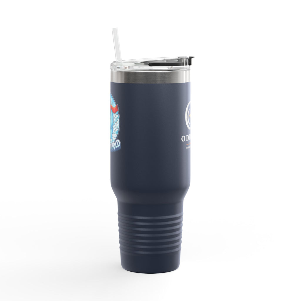 Vaso térmico de viaje de 40 oz - "Demasiado frío para sostener"