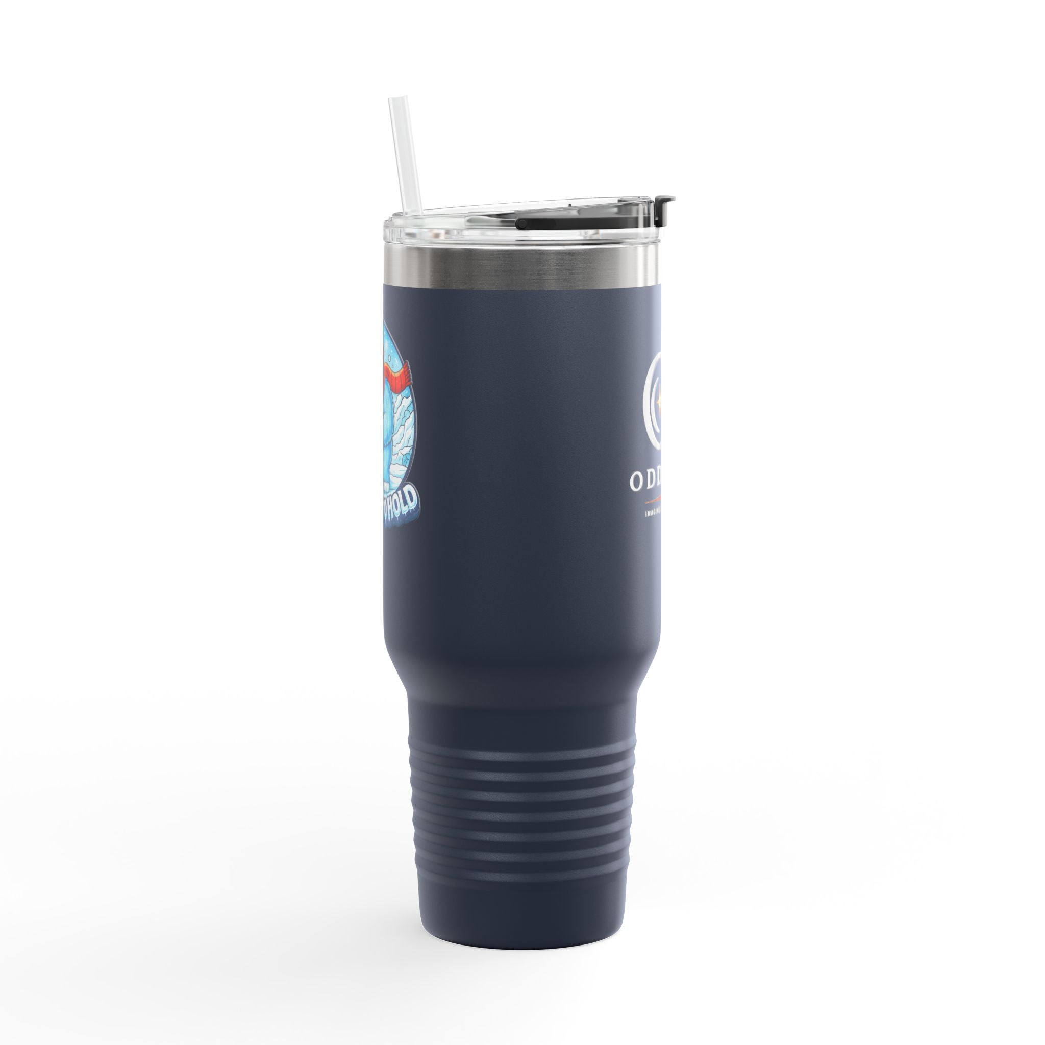 Vaso térmico de viaje de 40 oz - "Demasiado frío para sostener"