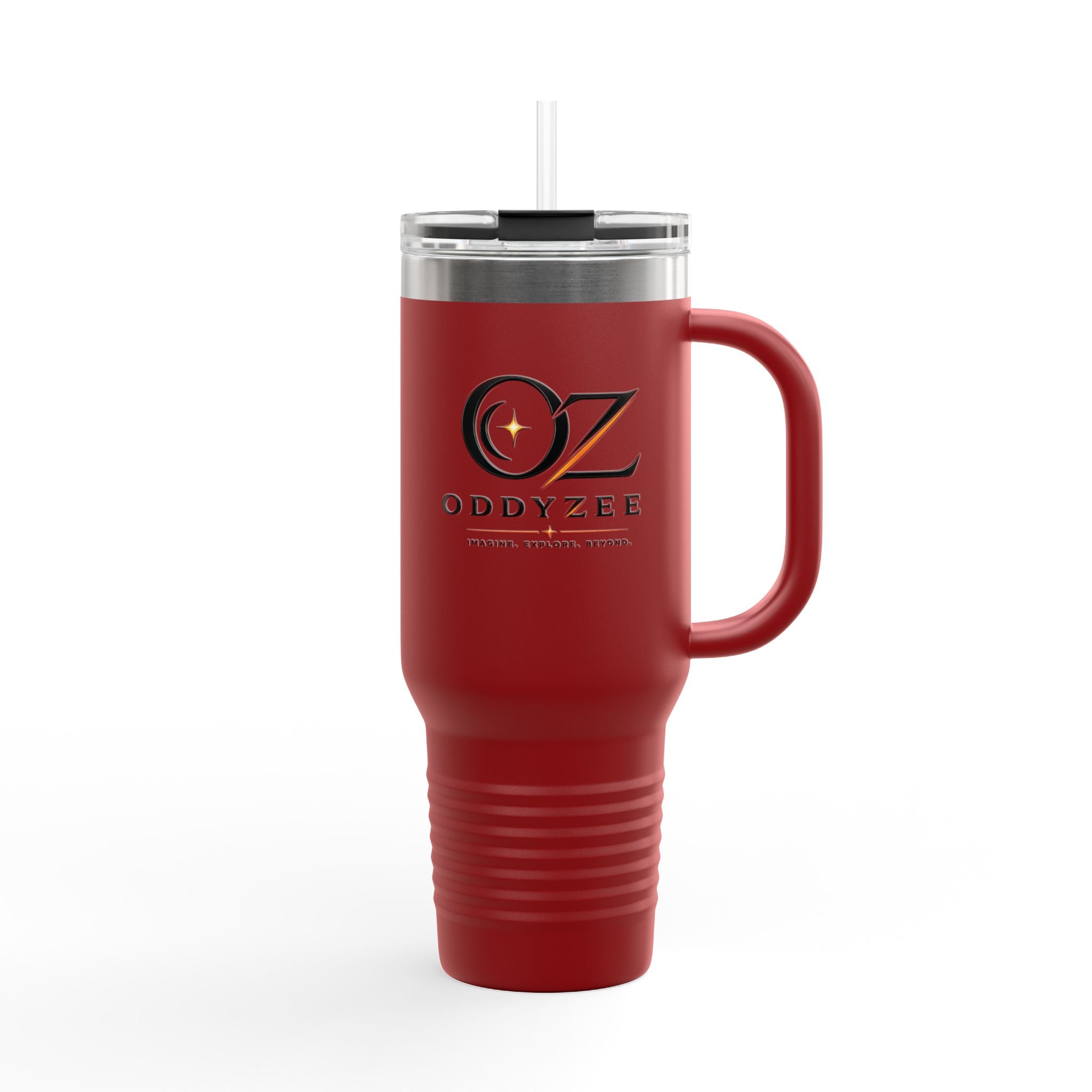 Vaso térmico de viaje de 40 oz - "Demasiado frío para sostener"