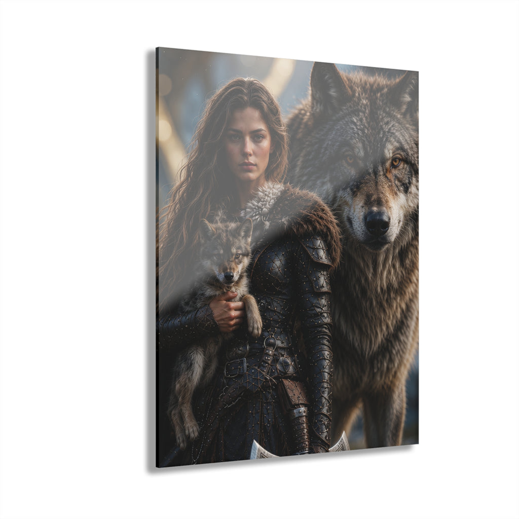 Wolfpack #1 - Acrylic Print