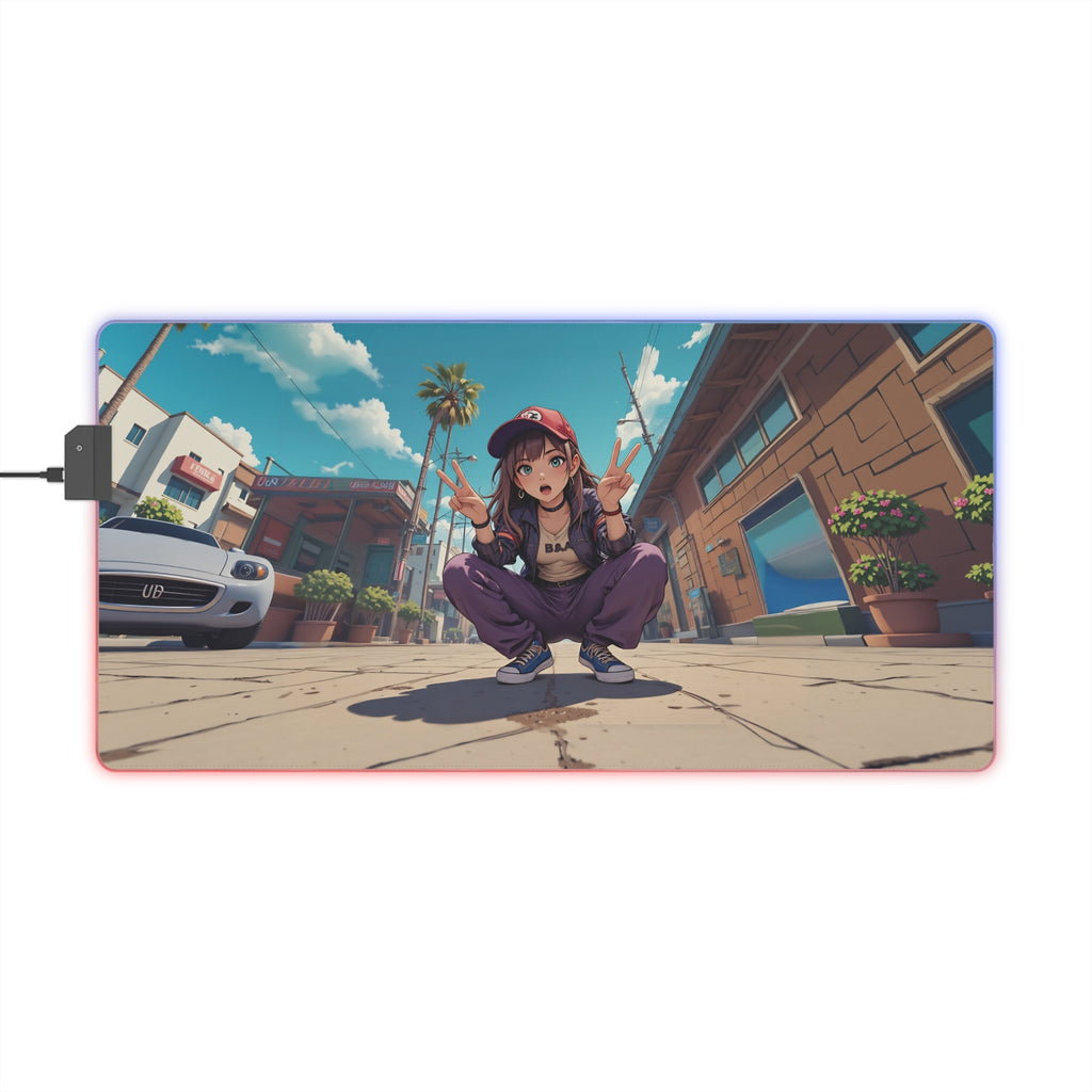 Urban Sweet-Wise - LED Gaming Mouse Pad