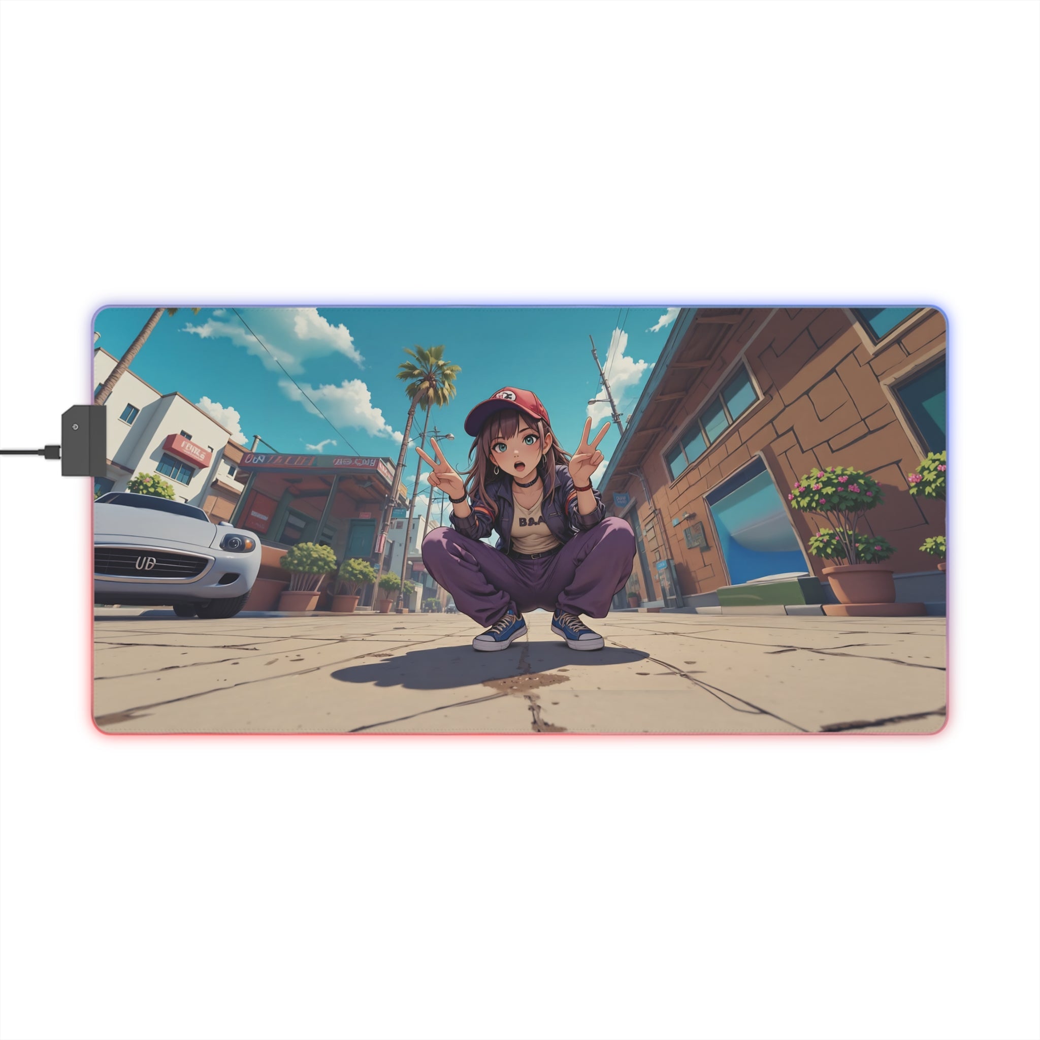 Urban Sweet-Wise - LED Gaming Mouse Pad
