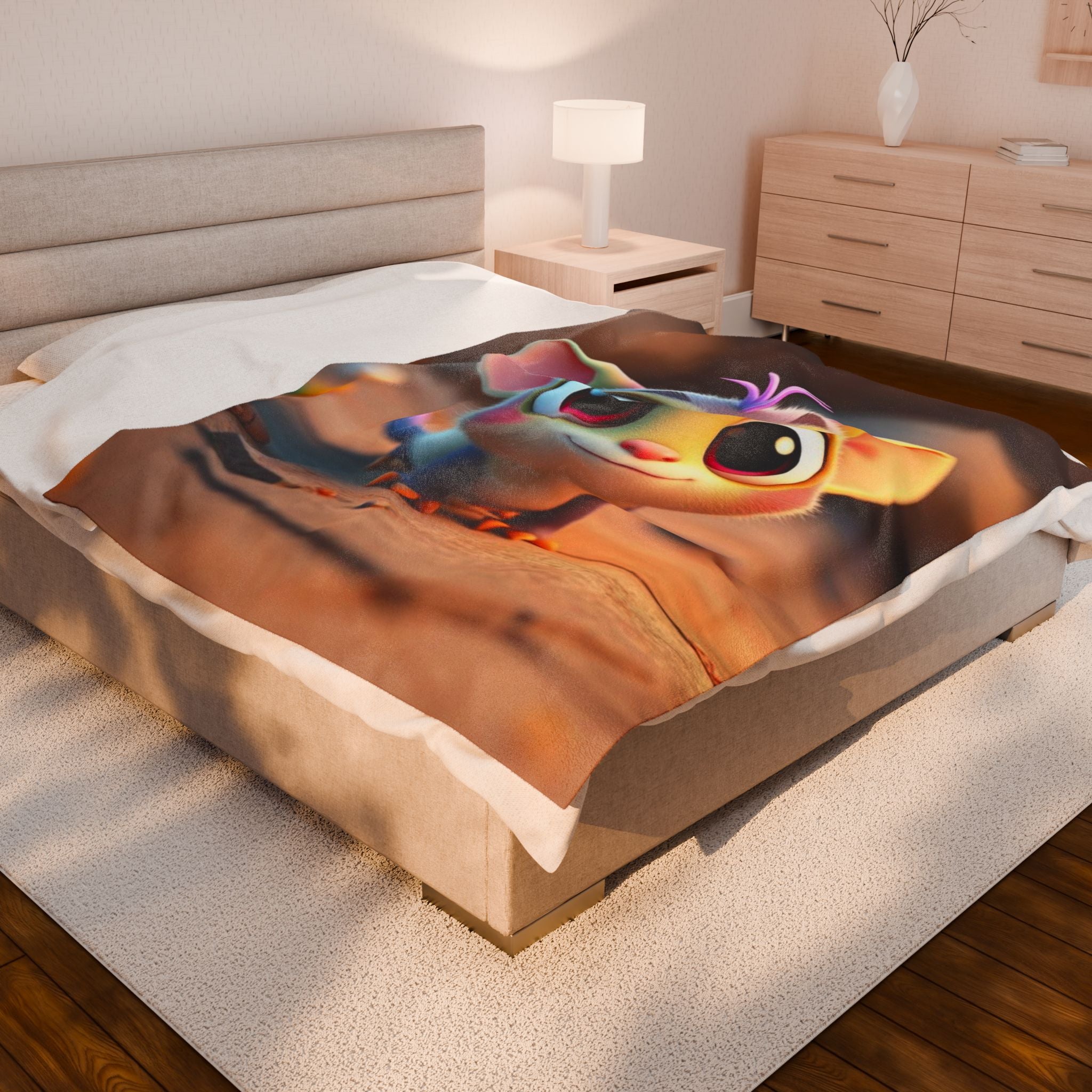 Ziggy - Plush Velveteen Blanket